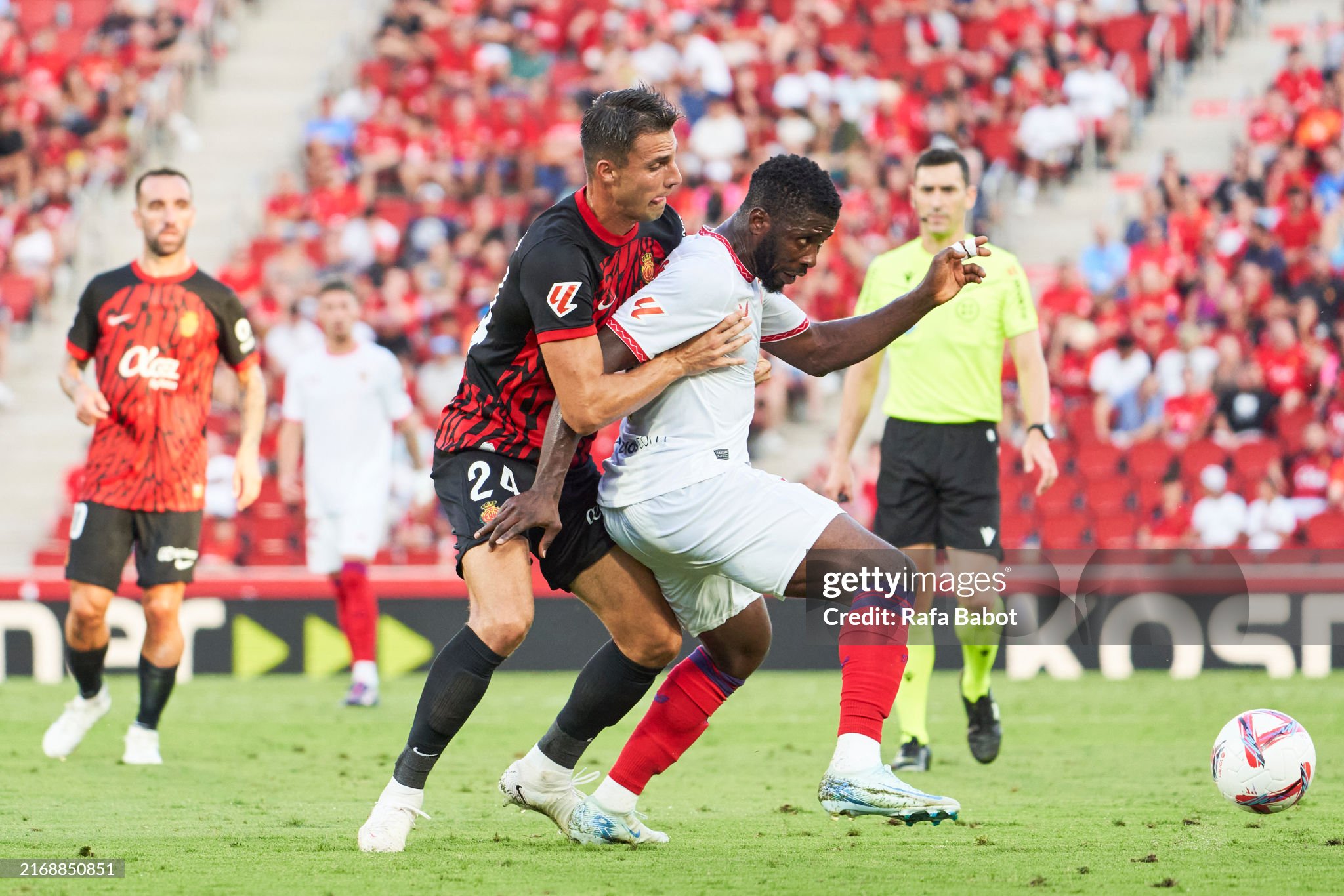 Celtic signing Iheanacho in action for Sevilla