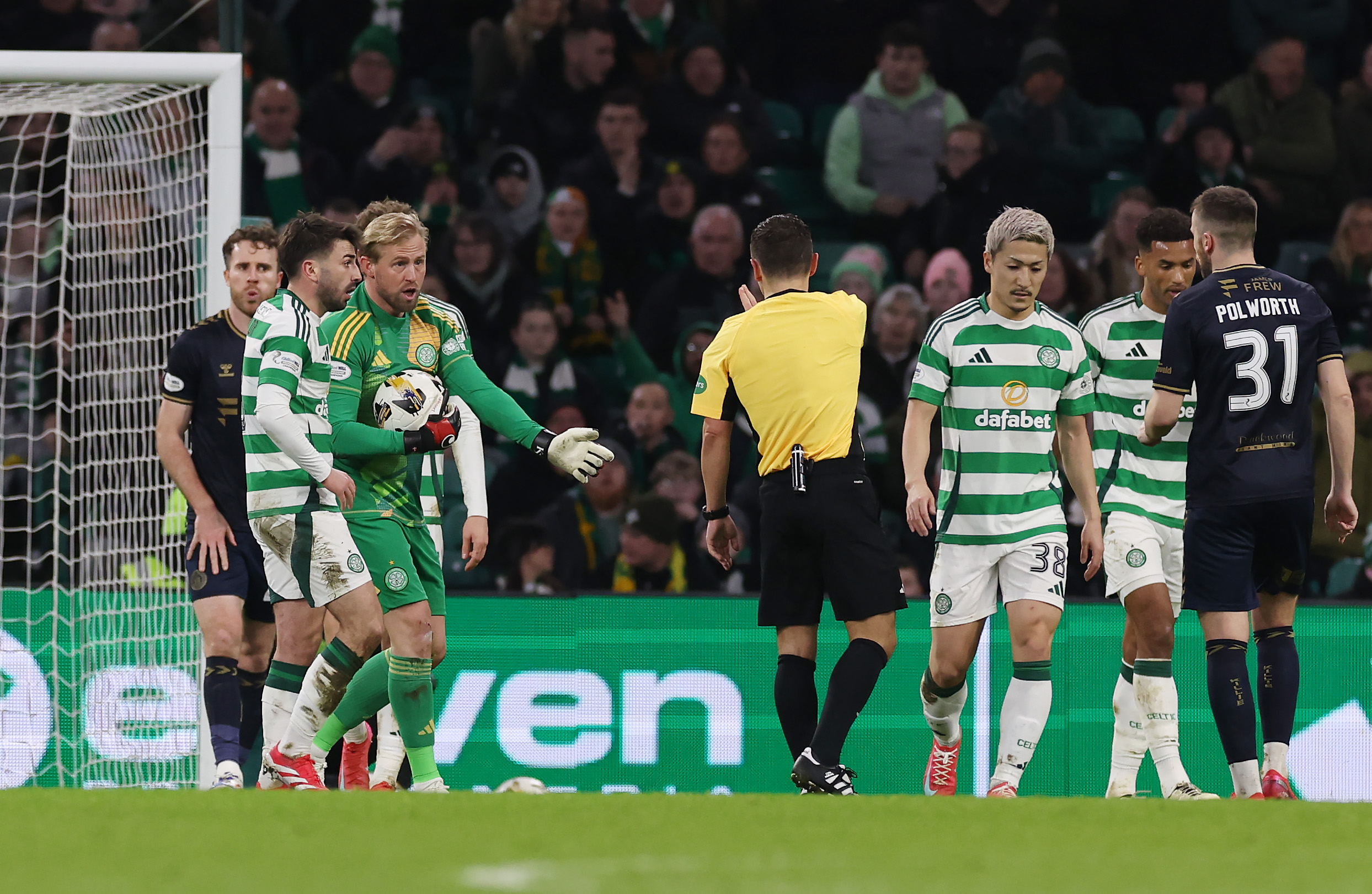Celtic in action against Kilmarnock