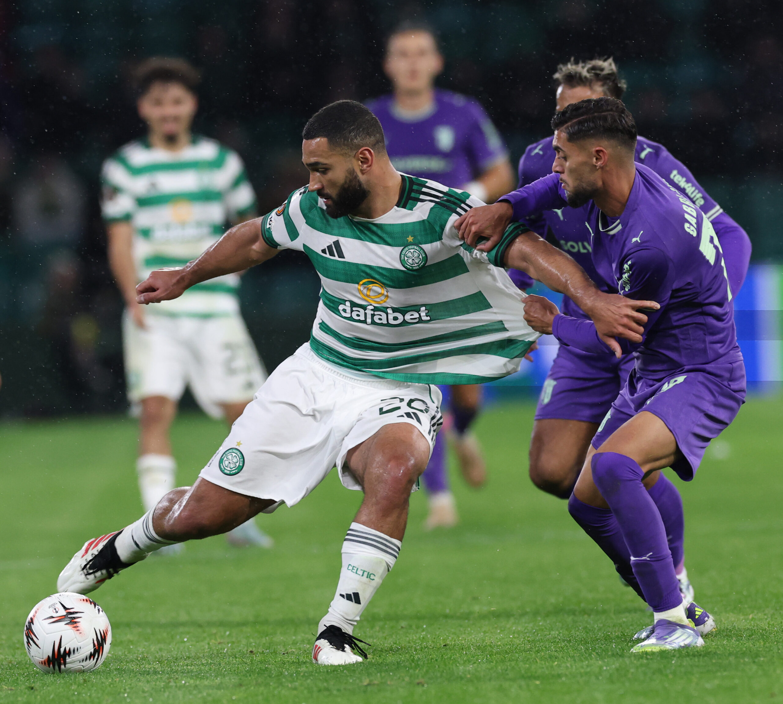 Celtic defender Carter-Vickers in action against Braga