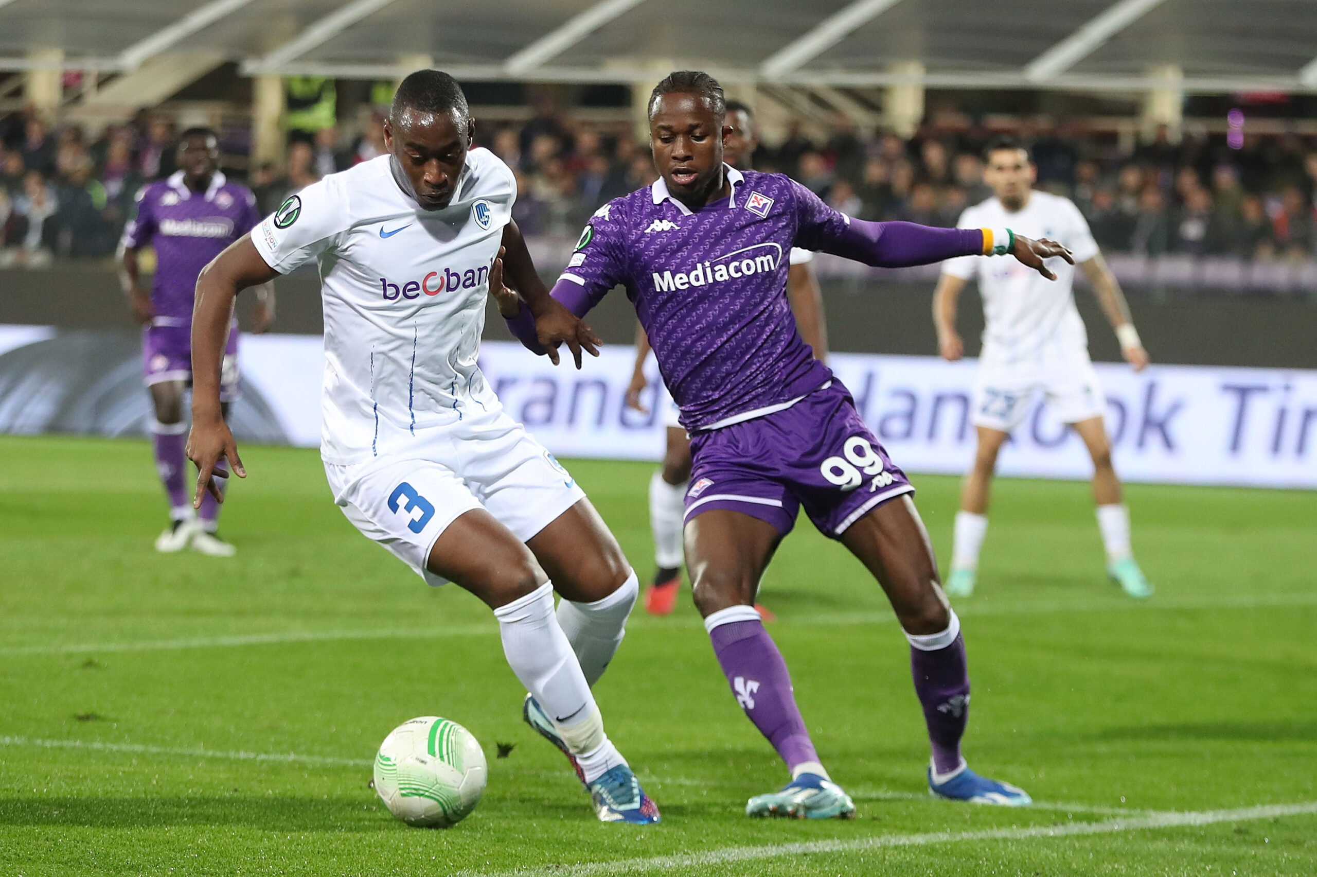 Rangers target Sadick in action against Fiorentina