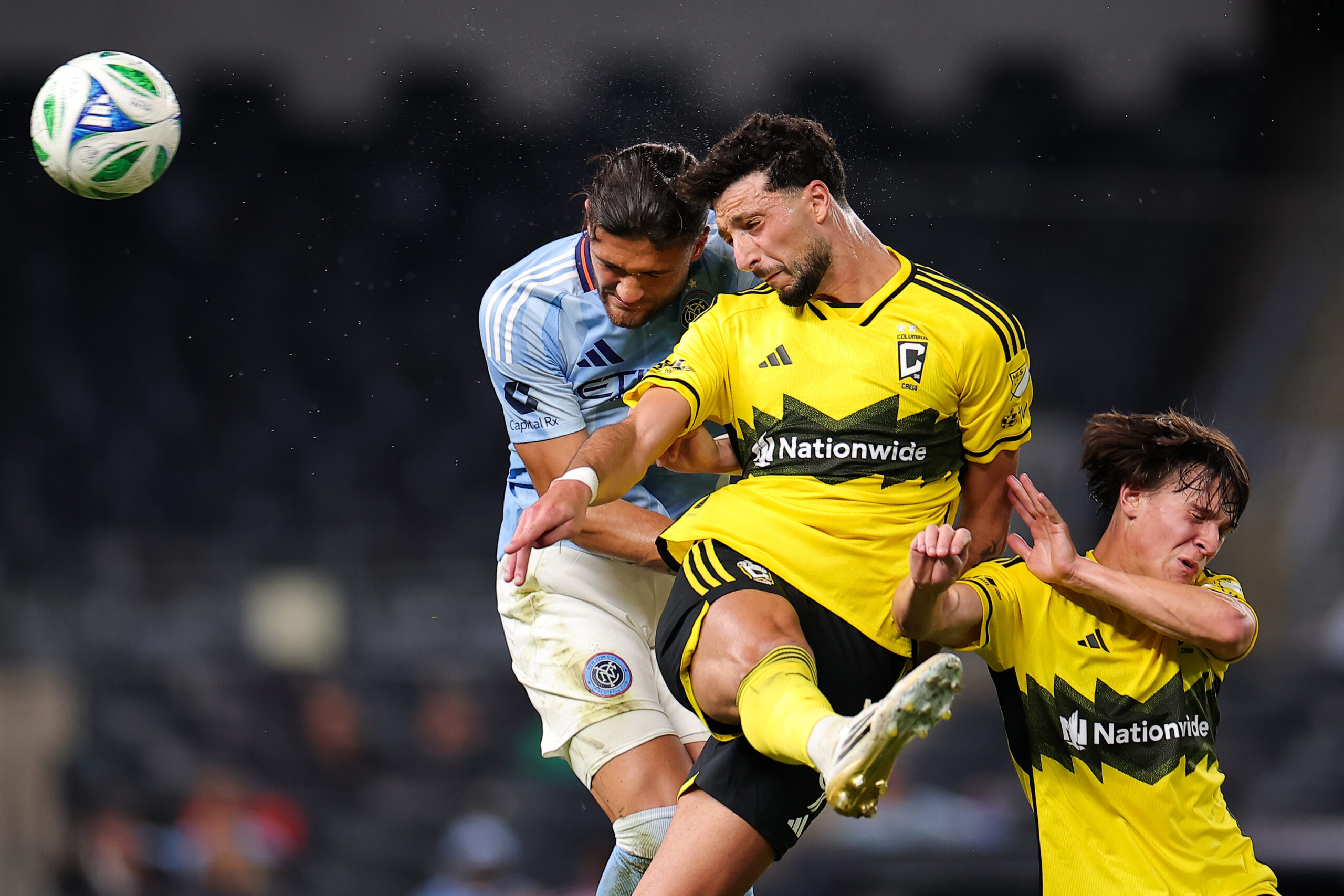 Rumoured Celtic target Wessam Abou Ali in action for Columbus Crew