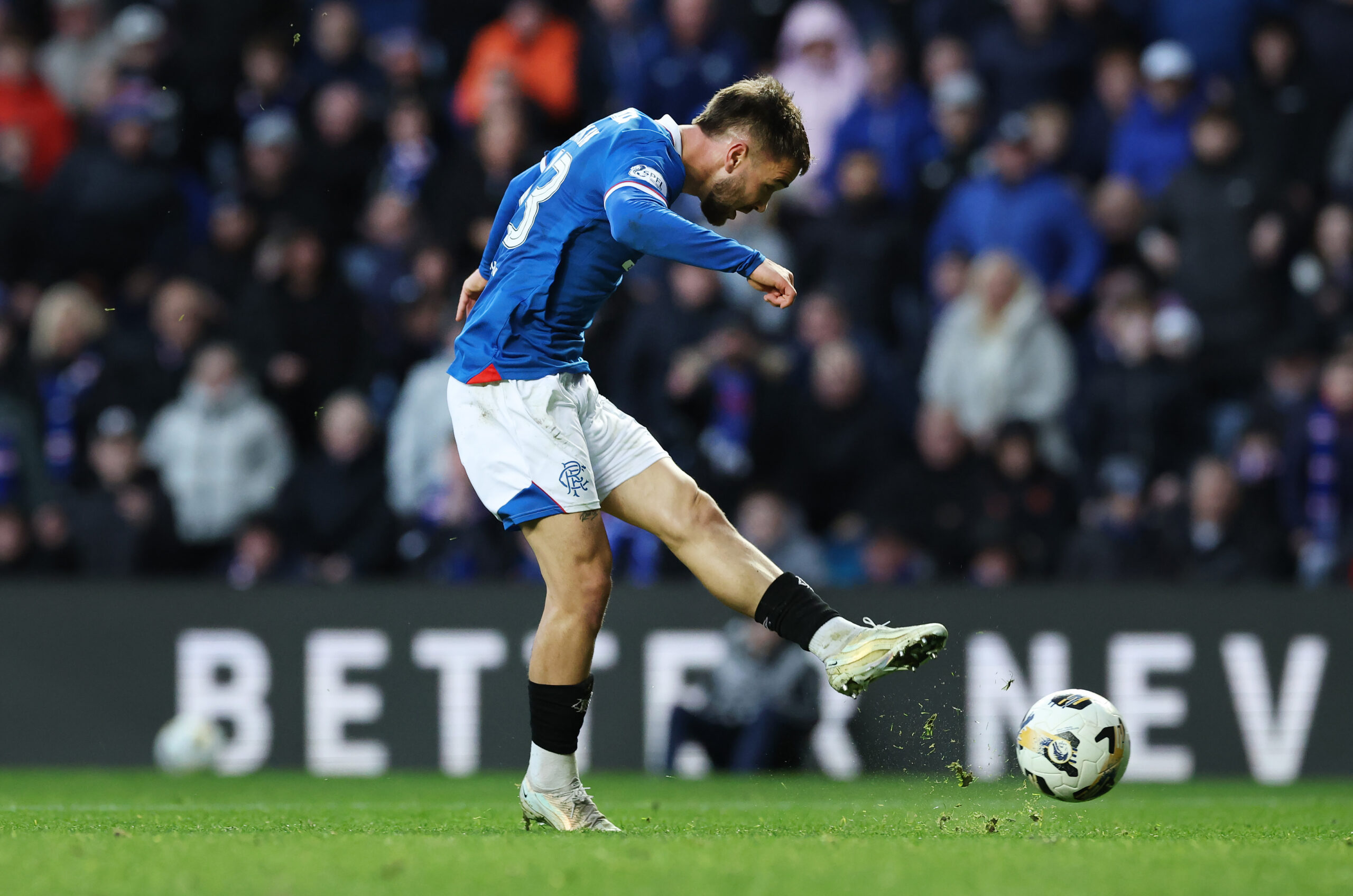 Rangers midfielder Nicolas Raskin in action