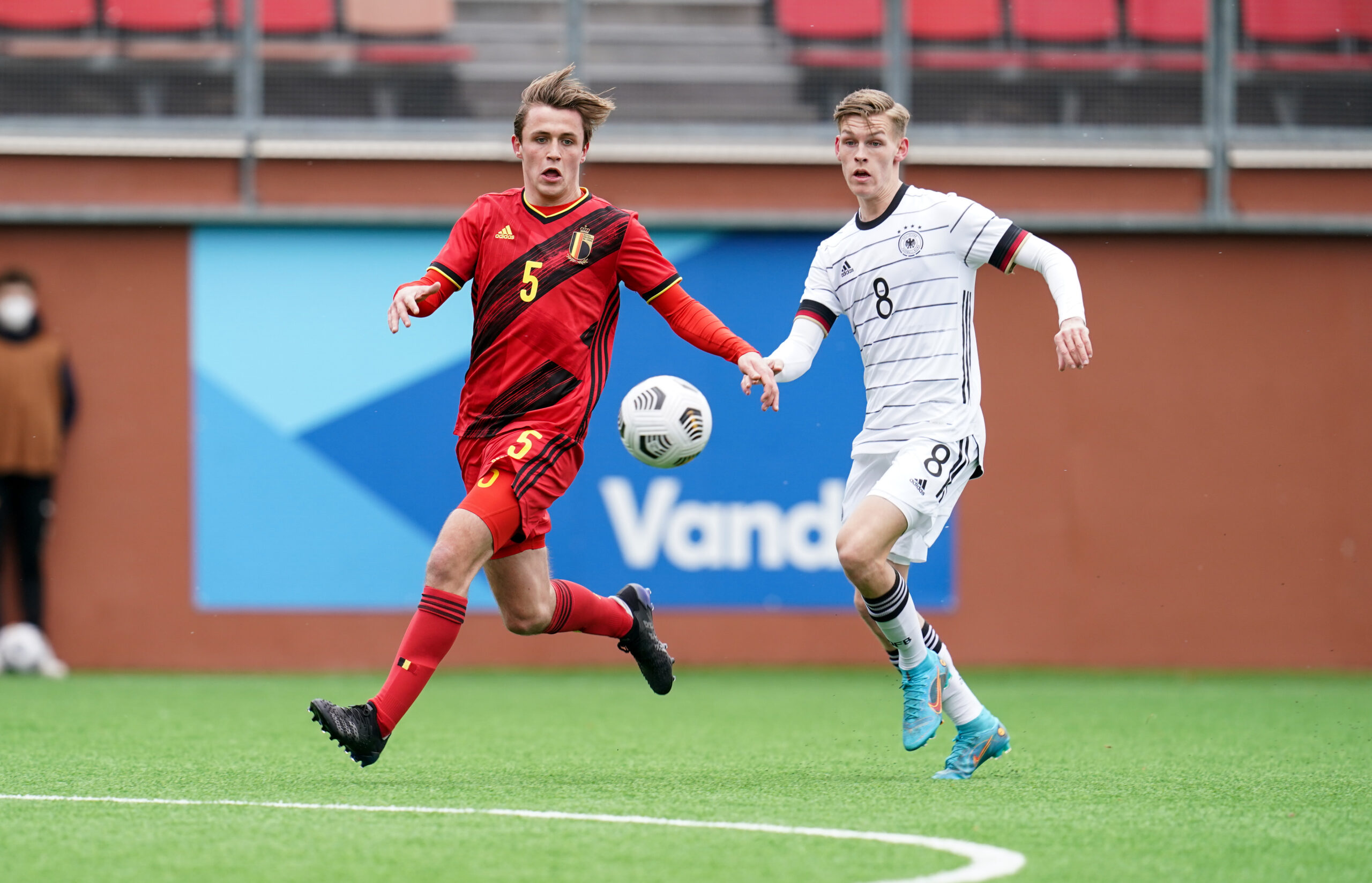 Rangers target Rommens in action for Belgium U19s