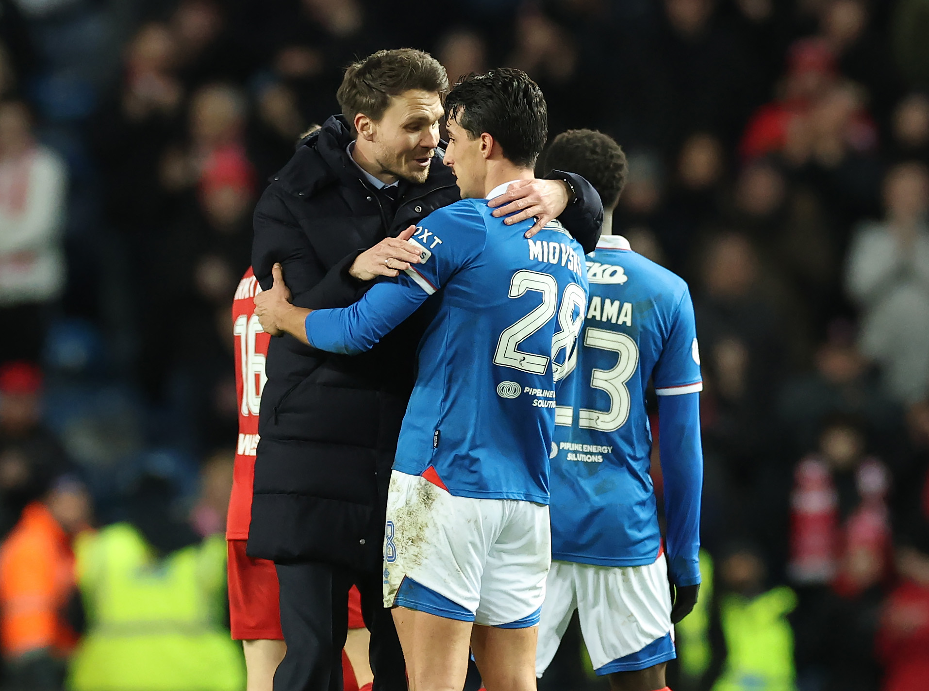 Rangers striker Miovski