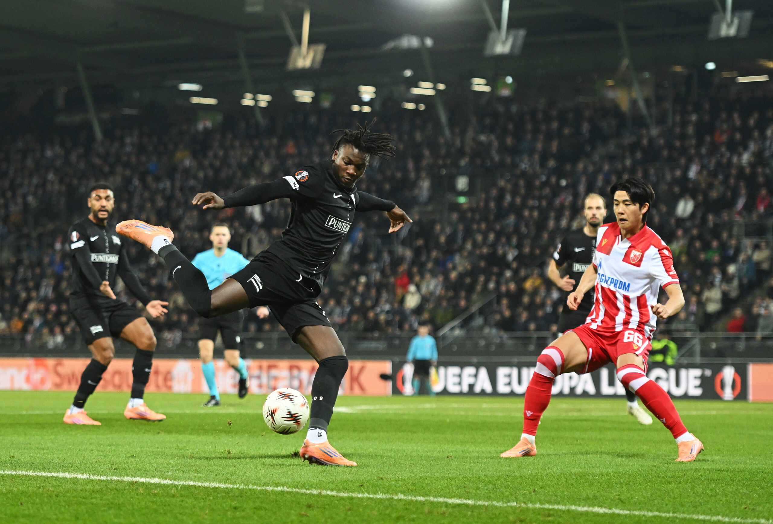 Rangers target Chukwuani in action for Sturm Graz