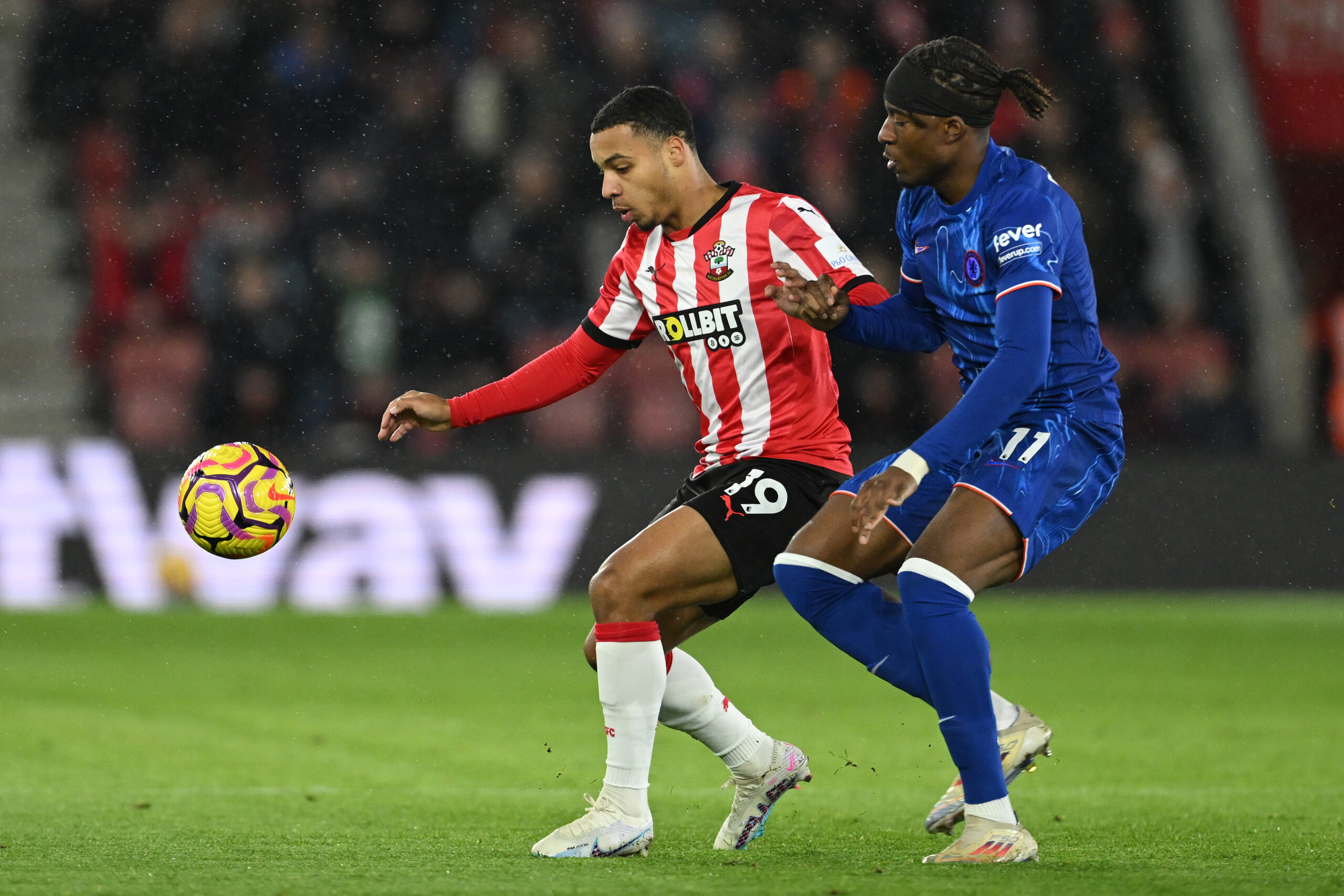 Rangers target Archer in action against Chelsea