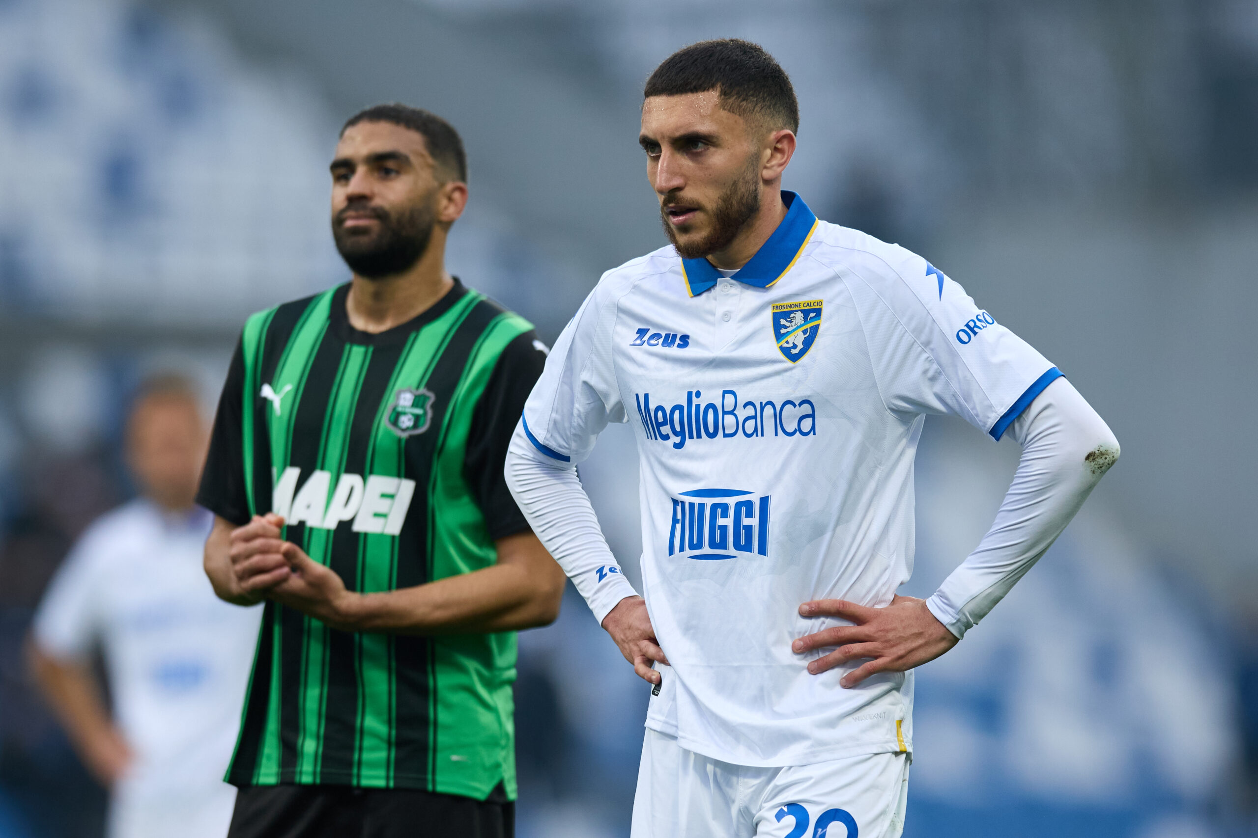 Celtic target Fares Ghedjemis in action for Frosinone