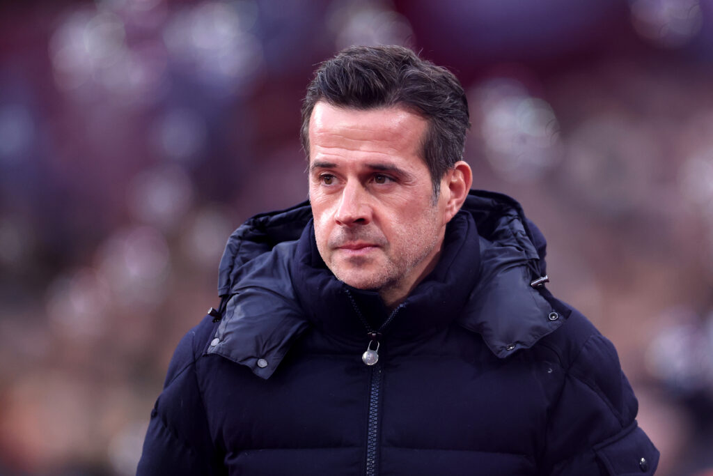 Marco Silva looks on
