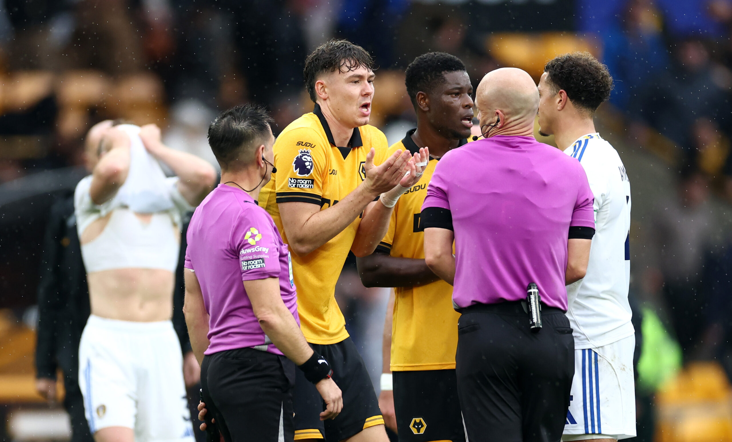 Jorgen Strand Larsen in action against Leeds United