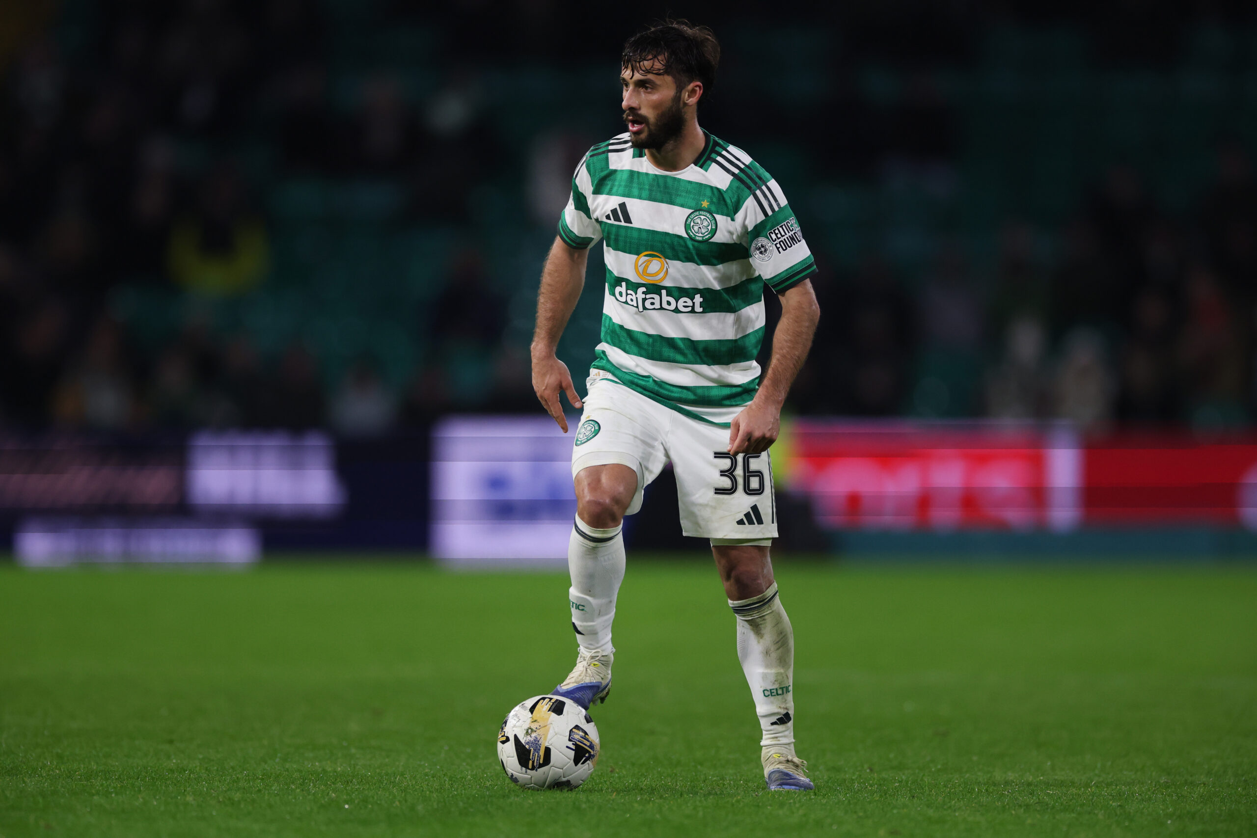 Saracchi in action for Celtic