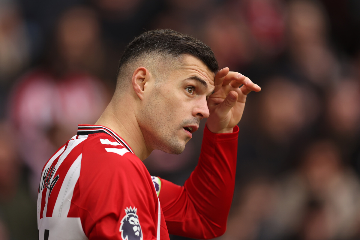 Granit Xhaka Provides Decisive Update On His Sunderland Return