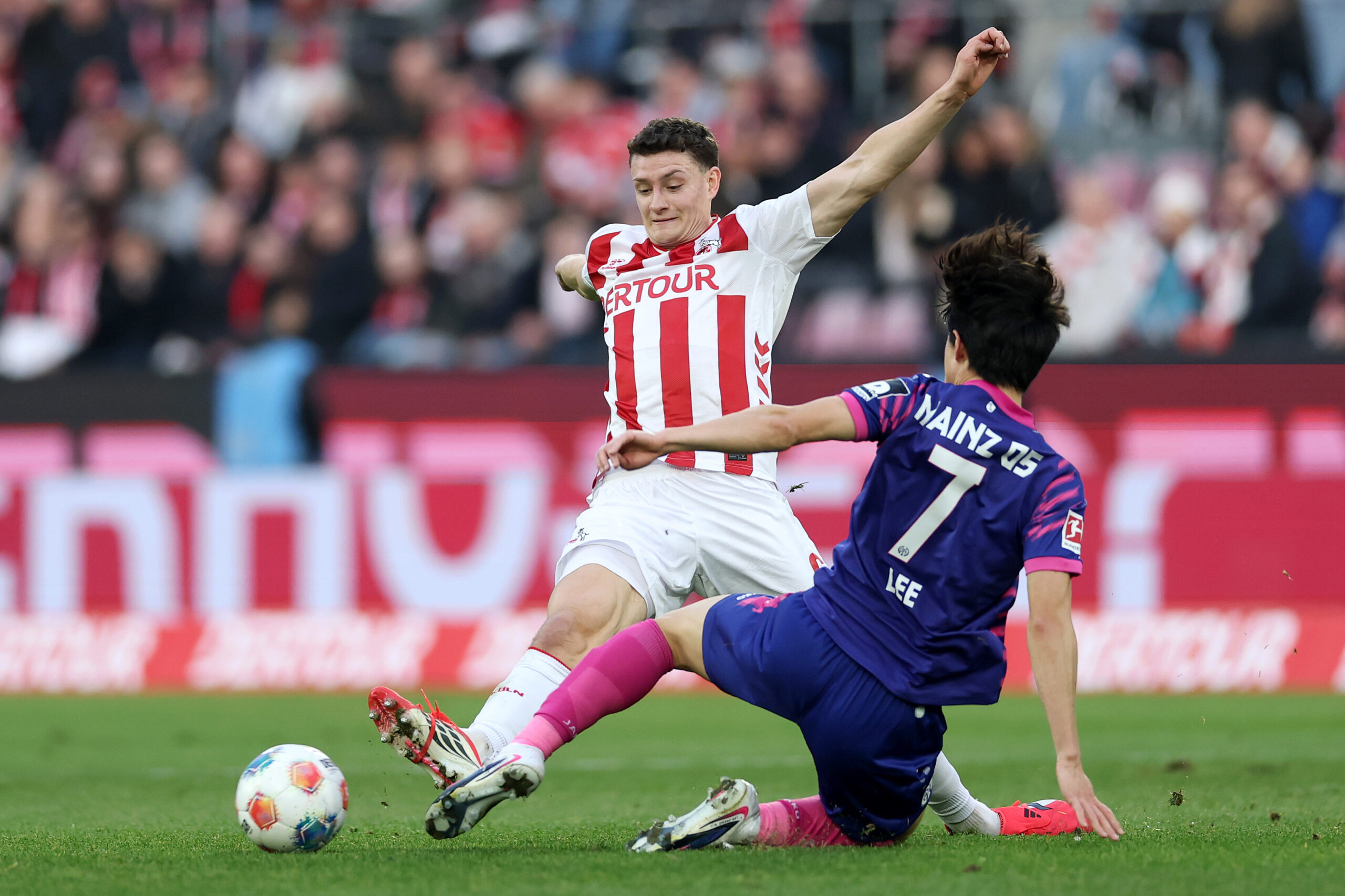 Celtic target Martel in action for Koln