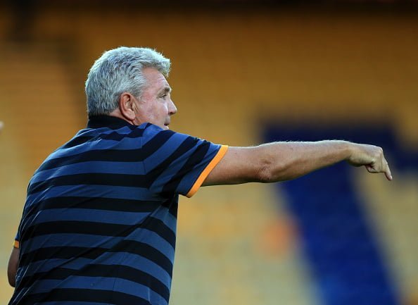 MANSFIELD, ENGLAND - JULY 19:  Steve Bruce manager of Hull City during the pre-season friendly match between Mansfield Town and Hull City at the One Call Stadium on July 19, 2016 in Mansfield, England. (Photo by Clint Hughes/Getty Images)