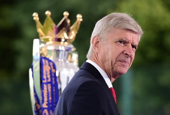 ISLINGTON, ENGLAND - AUGUST 10:  Arsene Wenger, manager of Arsenal looks on during the Official Premier League Season Launch Media Event held at Market Road pitches on August 10, 2016 in Islington, England. (Photo by Alex Broadway/Getty Images)