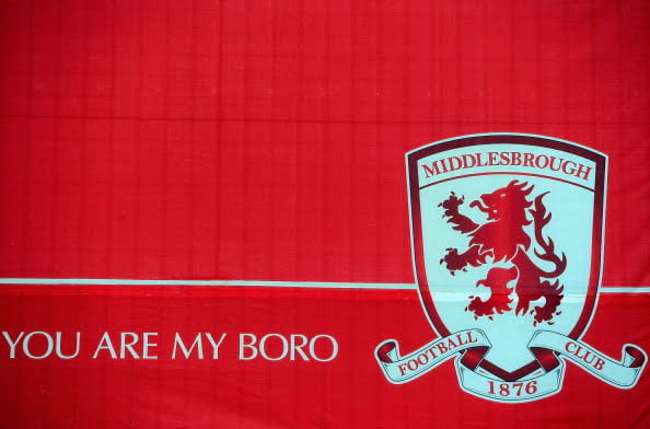 MIDDLESBROUGH, ENGLAND - MARCH 04:   A Middlesbrough sign is seen outside the Riverside Stadium, home of Middlesbrough Football Club on March 4, 2011 in Middlesbrough, England.  (Photo by Jamie McDonald/Getty Images)