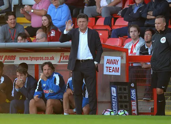 STEVENAGE, ENGLAND - JULY 14:  Walter Mazzari, Manager of Watford looks on during the Pre-Season Friendly match between Stevenage and Watford at The Lamex Stadium on July 14, 2016 in Stevenage, England.  (Photo by Tony Marshall/Getty Images)
