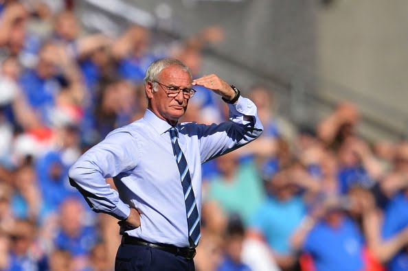 Leicester City's Italian manager Claudio Ranieri watches from the touchline during the FA Community Shield football match between Manchester United and Leicester City at Wembley Stadium in London on August 7, 2016.  / AFP / GLYN KIRK / NOT FOR MARKETING OR ADVERTISING USE / RESTRICTED TO EDITORIAL USE        (Photo credit should read GLYN KIRK/AFP/Getty Images)