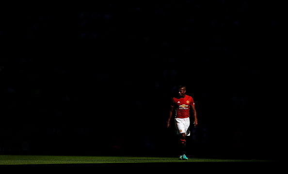 LONDON, ENGLAND - AUGUST 07:  Antonio Valencia of Manchester United looks on during The FA Community Shield between Leicester City and Manchester United at Wembley Stadium on August 7, 2016 in London, England.  (Photo by Ben Hoskins/Getty Images)