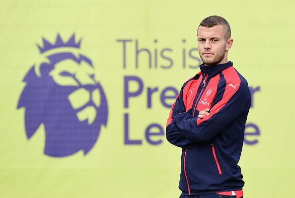 ISLINGTON, ENGLAND - AUGUST 10:  Jack Wilshire of Arsenal looks on during the Official Premier League Season Launch Media Event held at Market Road pitches on August 10, 2016 in Islington, England. (Photo by Alex Broadway/Getty Images)