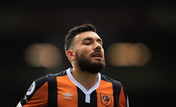 BURNLEY, ENGLAND - SEPTEMBER 10:  Robert Snodgrass of Hull looks on during the Premier League match between Burnley and Hull City at Turf Moor on September 10, 2016 in Burnley, England.  (Photo by Ben Hoskins/Getty Images)