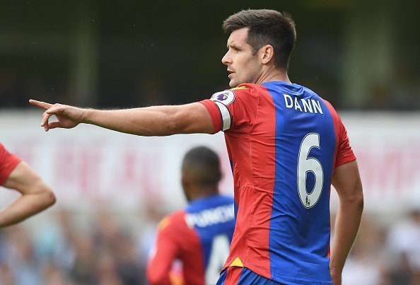 LONDON, ENGLAND - AUGUST 20:  Scott Dann of Crystal Palace looks on during the Premier League match between Tottenham Hotspur and Crystal Palace at White Hart Lane on August 20, 2016 in London, England.  (Photo by Mike Hewitt/Getty Images)