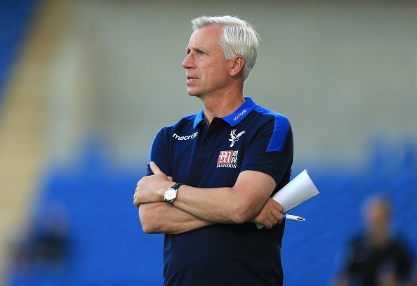 COLCHESTER, ENGLAND - JULY 25:  Crystal Palace Manager Alan Pardew during the Pre-Season Friendly match between Colchester United and Crystal Palace at Colchester Community Stadium on July 25, 2016 in Colchester, England. (Photo by Stephen Pond/Getty Images)