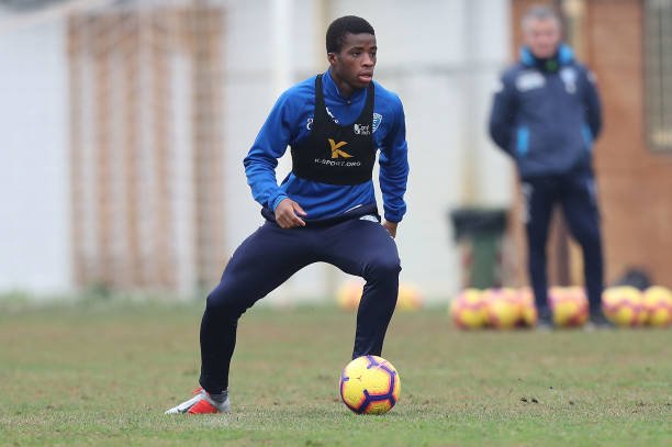 EMPOLI, ITALY - DECEMBER 24: Hamed Junior Traore' of Empoli FC during a training session on December 24, 2018 in Empoli, Italy.  (Photo by Gabriele Maltinti/Getty Images)