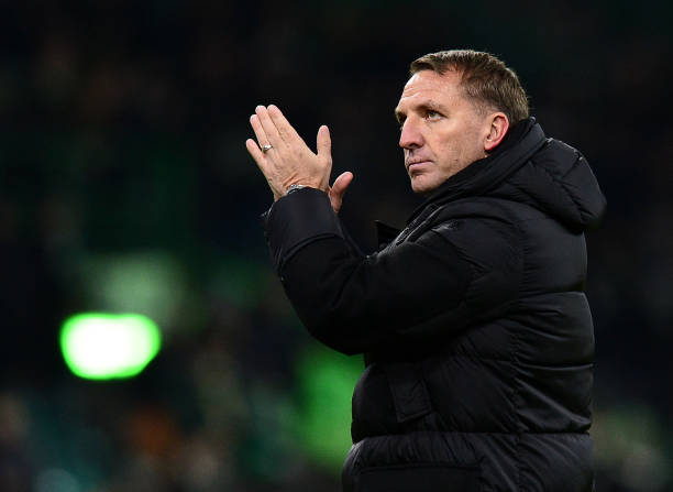 Brendan Rodgers clapping