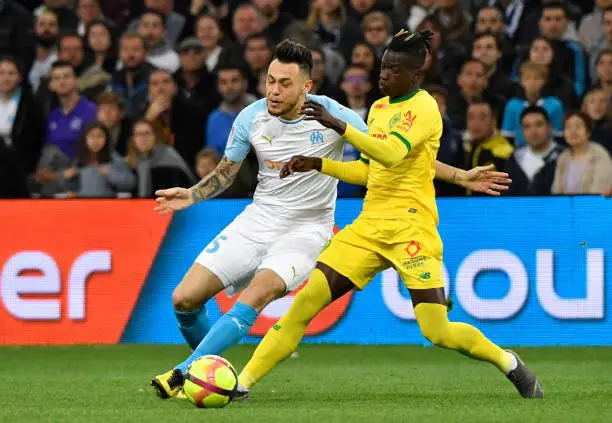 Update on Liverpool's pursuit of Lucas Ocampos who is in action in the picture