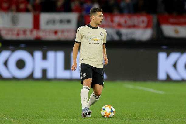 Bookmakers have made Wolves the favorities to land Dalot who is seen in the picture