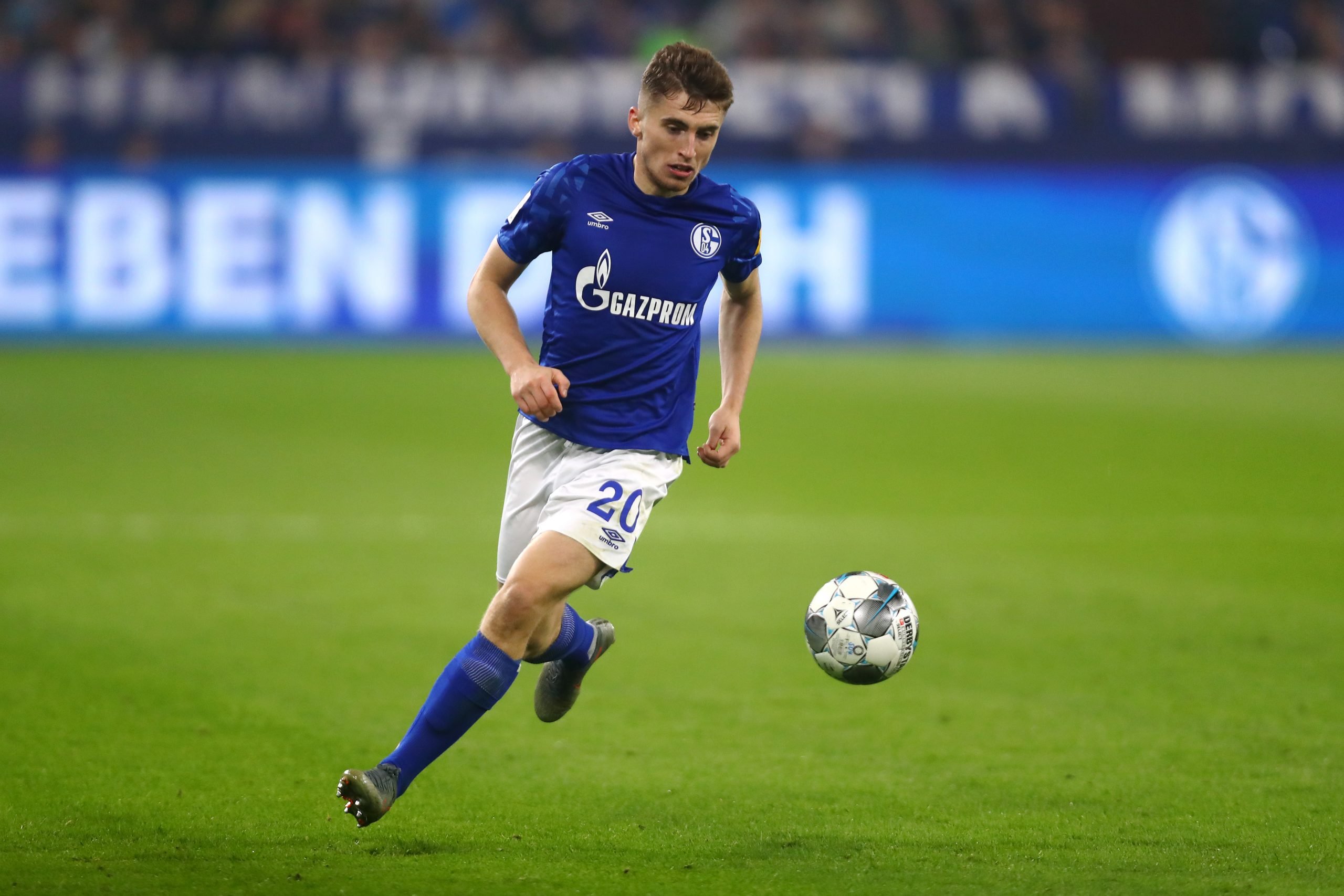 Michael Brown urges Everton's Jonjoe Kenny to leave this month (Kenny is seen in the photo)