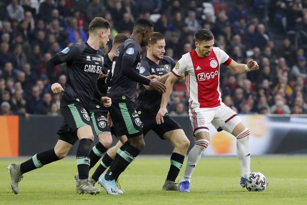 El Ghazi urges Ajax's Tadic to join Aston Villa (Tadic is seen in the photo)