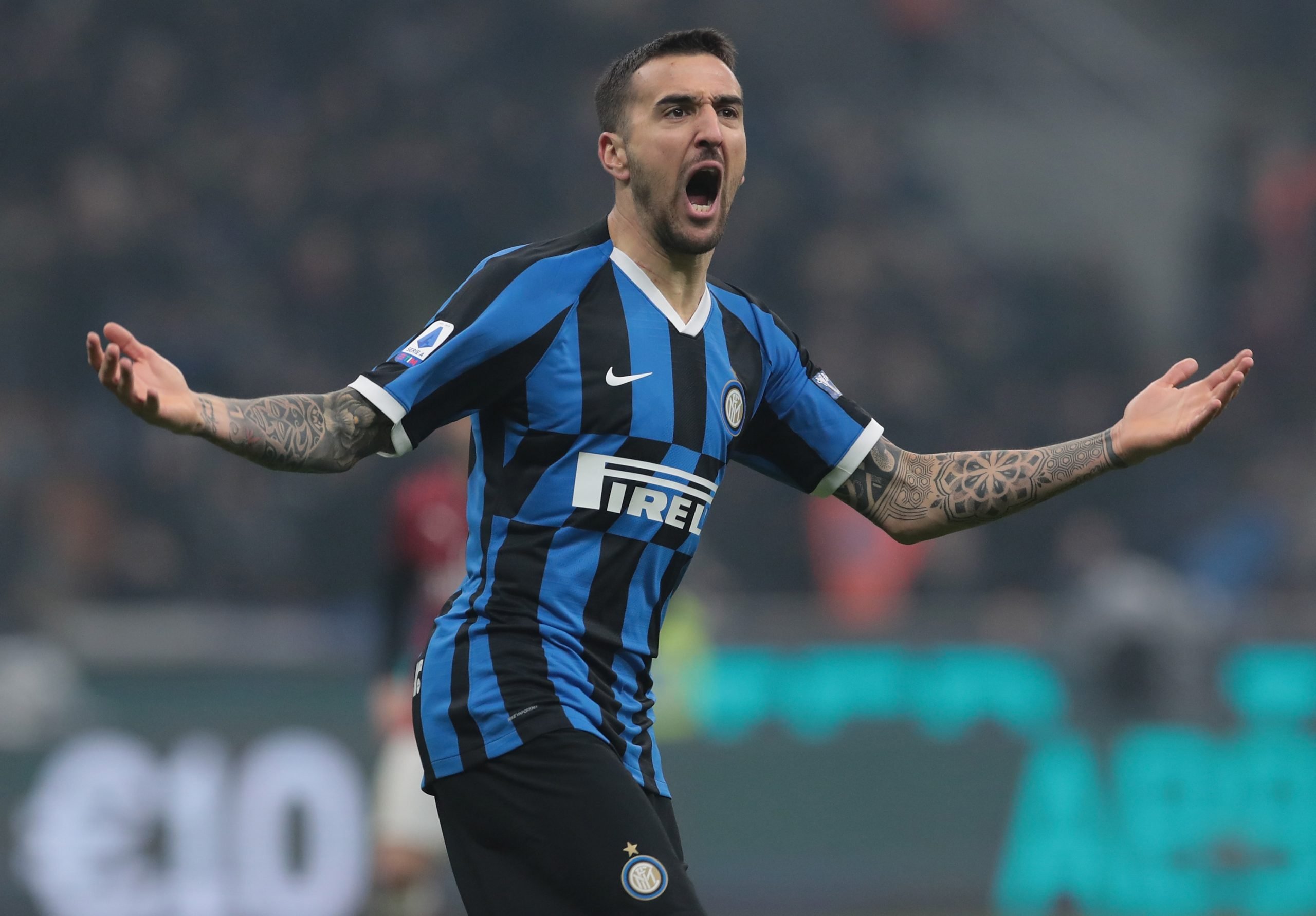 Tottenham Hotspur have been given another shot to sign Vecino who is celebrating in the photo