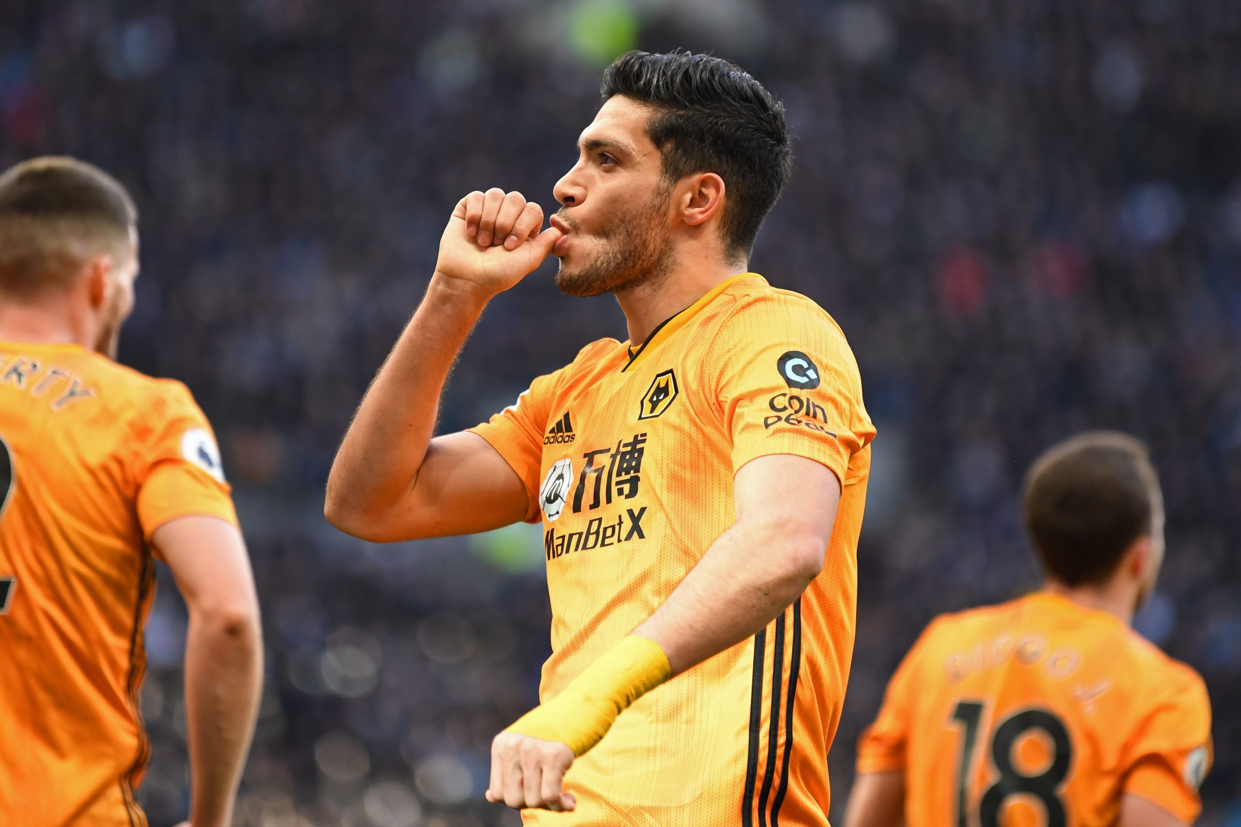 3-4-3 Wolves Predicted Lineup Vs Aston Villa (Wolves' Raul Jimenez seen in the photo)