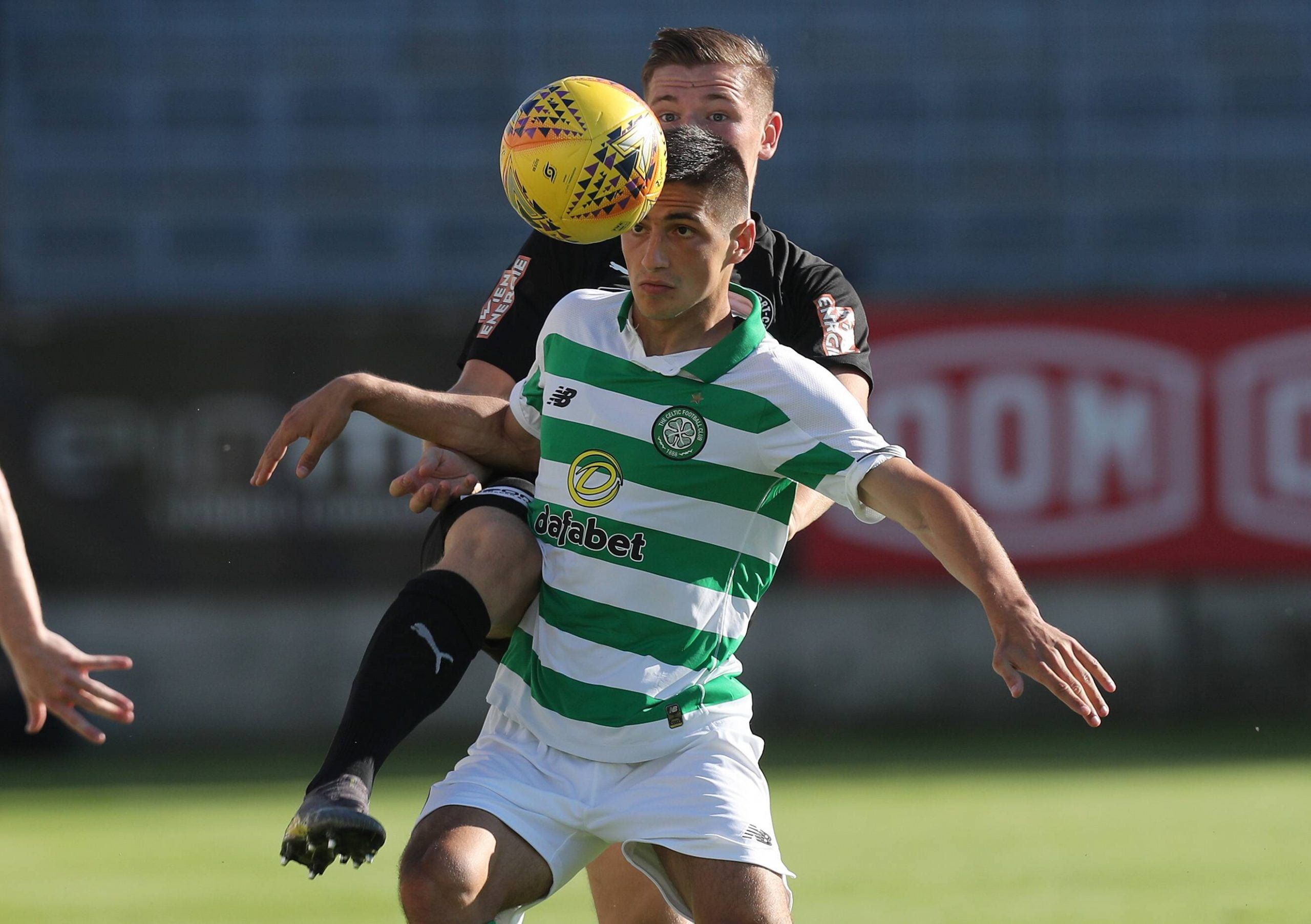 Maryan Shved Could Be Loaned Out By Celtic - Shved in action during a match