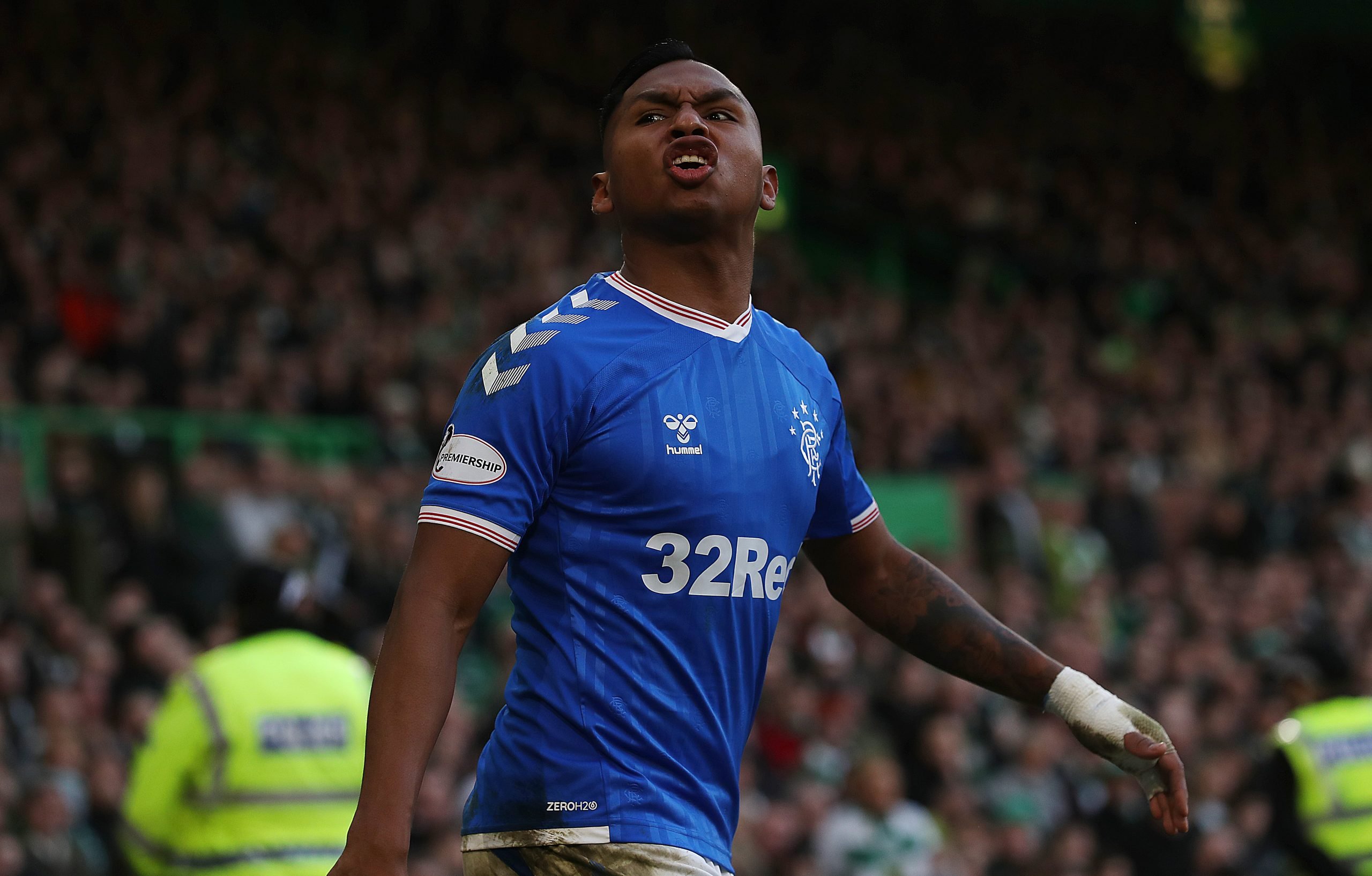 Kenny Miller reckons Morelos, who is seen in the picture, will leave Rangers this summer