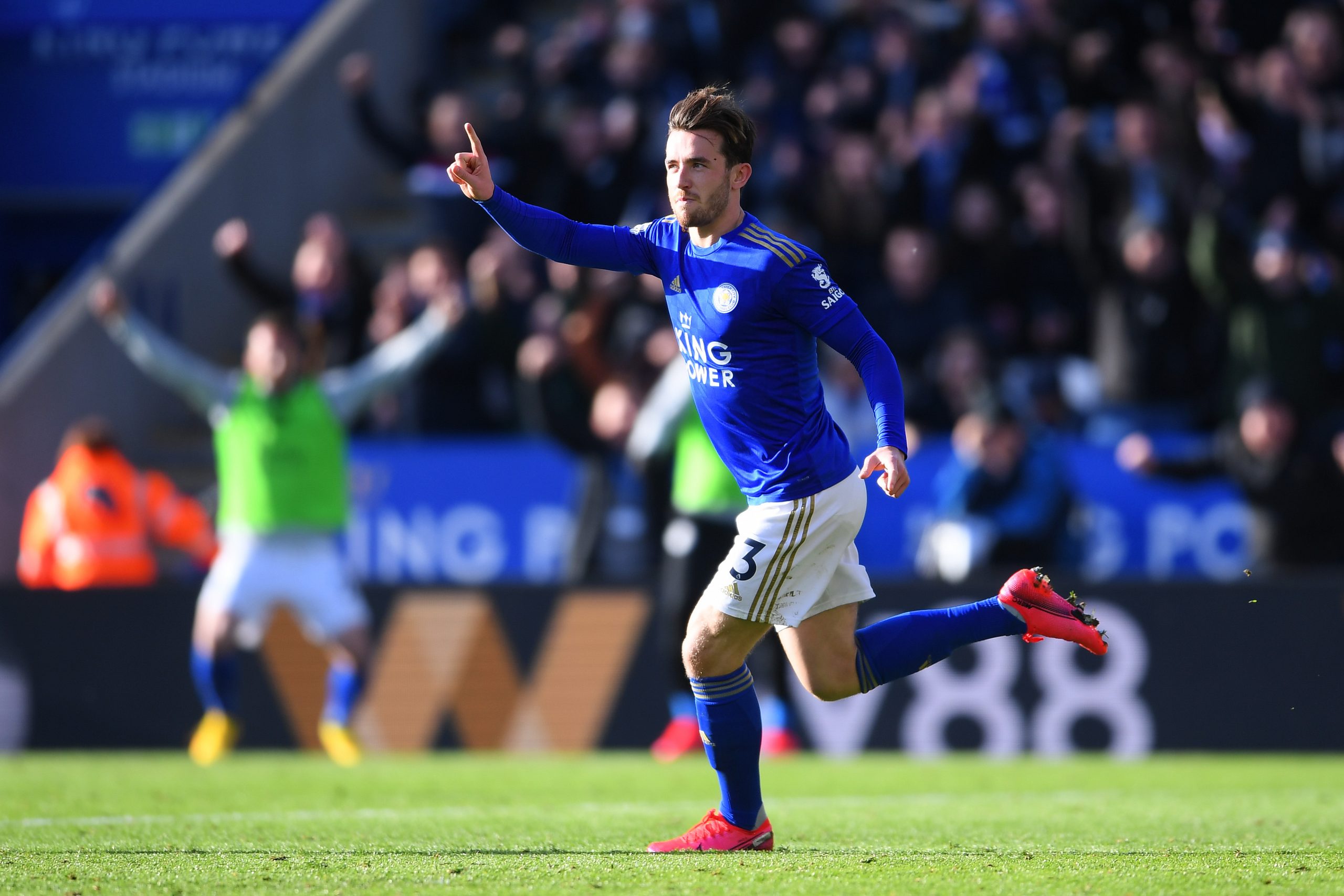 Breaking Down Which Chelsea Left-Back Ben Chilwell Will Replace - Chilwell celebrates