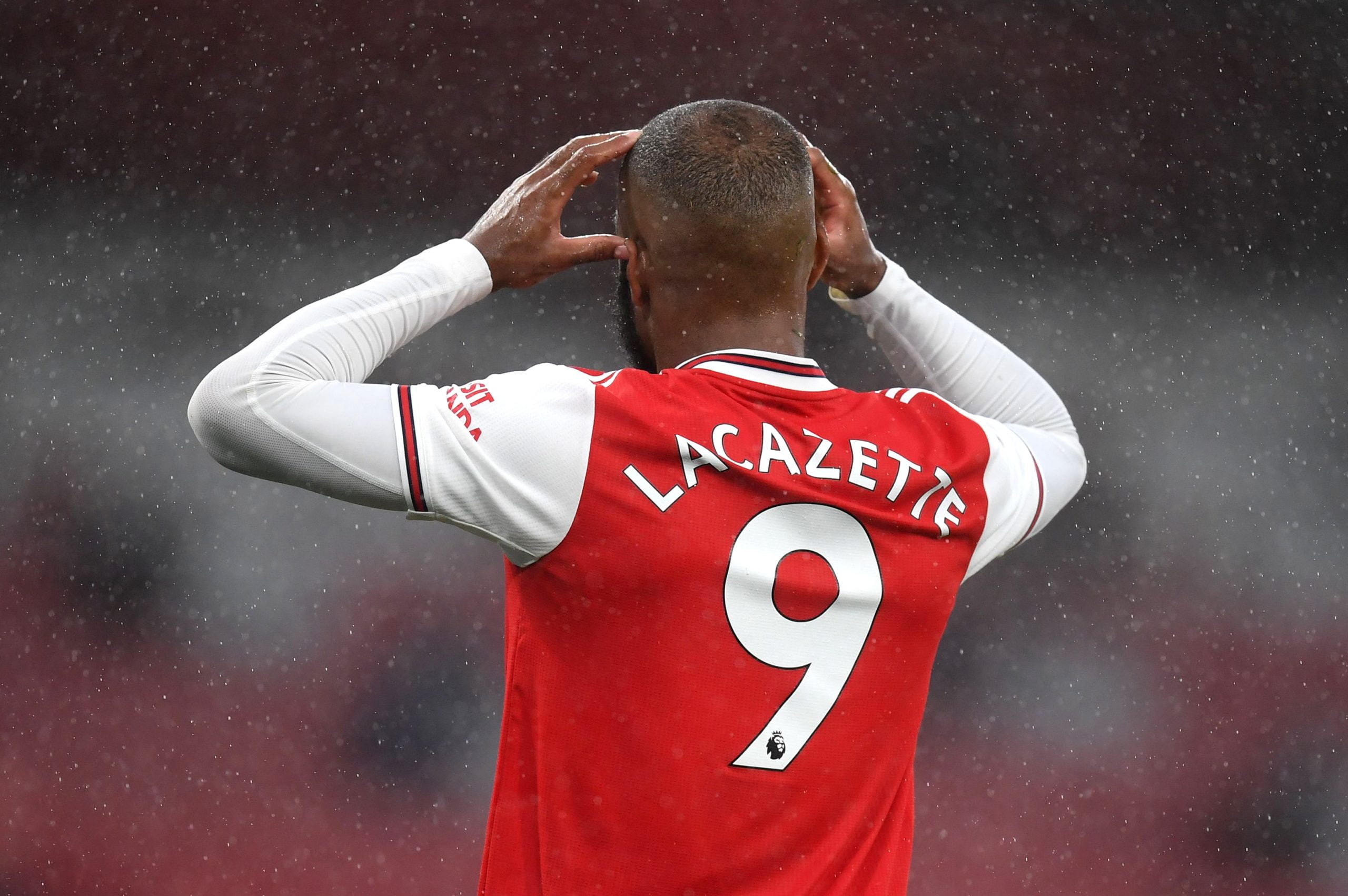 Arsenal's Alexandre Lacazette set to leave this summer (Lacazette is seen in the picture)