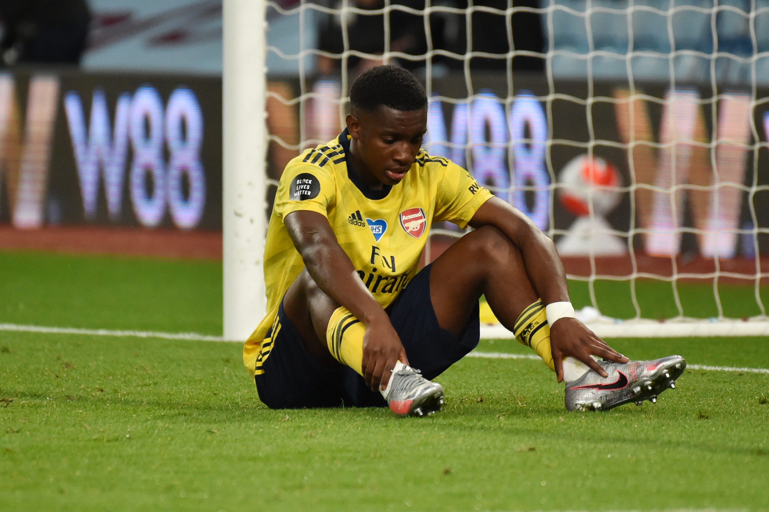 Arsenal Player Ratings Against Aston Villa - Nketiah was unlucky to not score a goal.