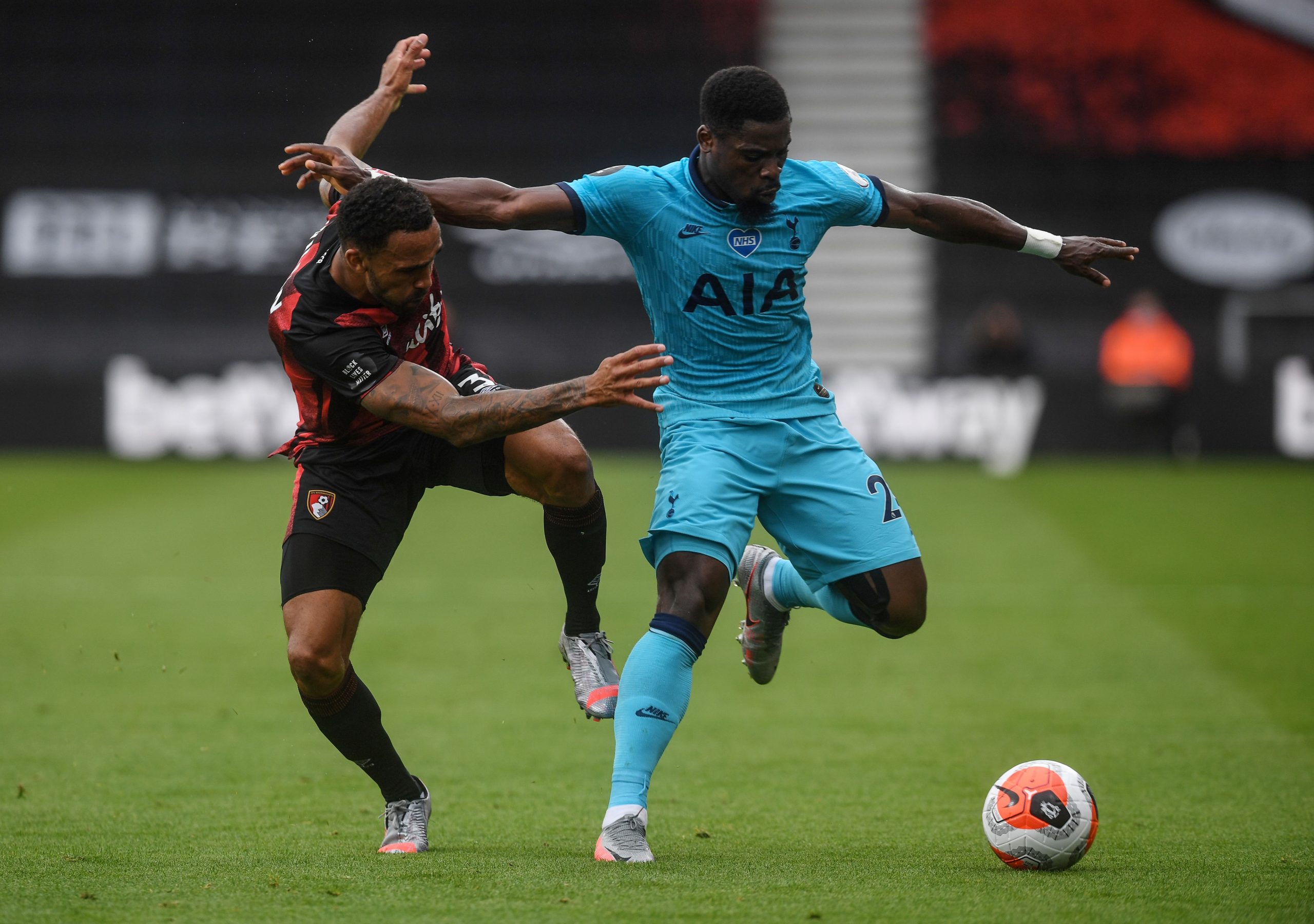 Wolves keeping a keen eye on Tottenham Hotspur's Serge Aurier who is in action in the picture