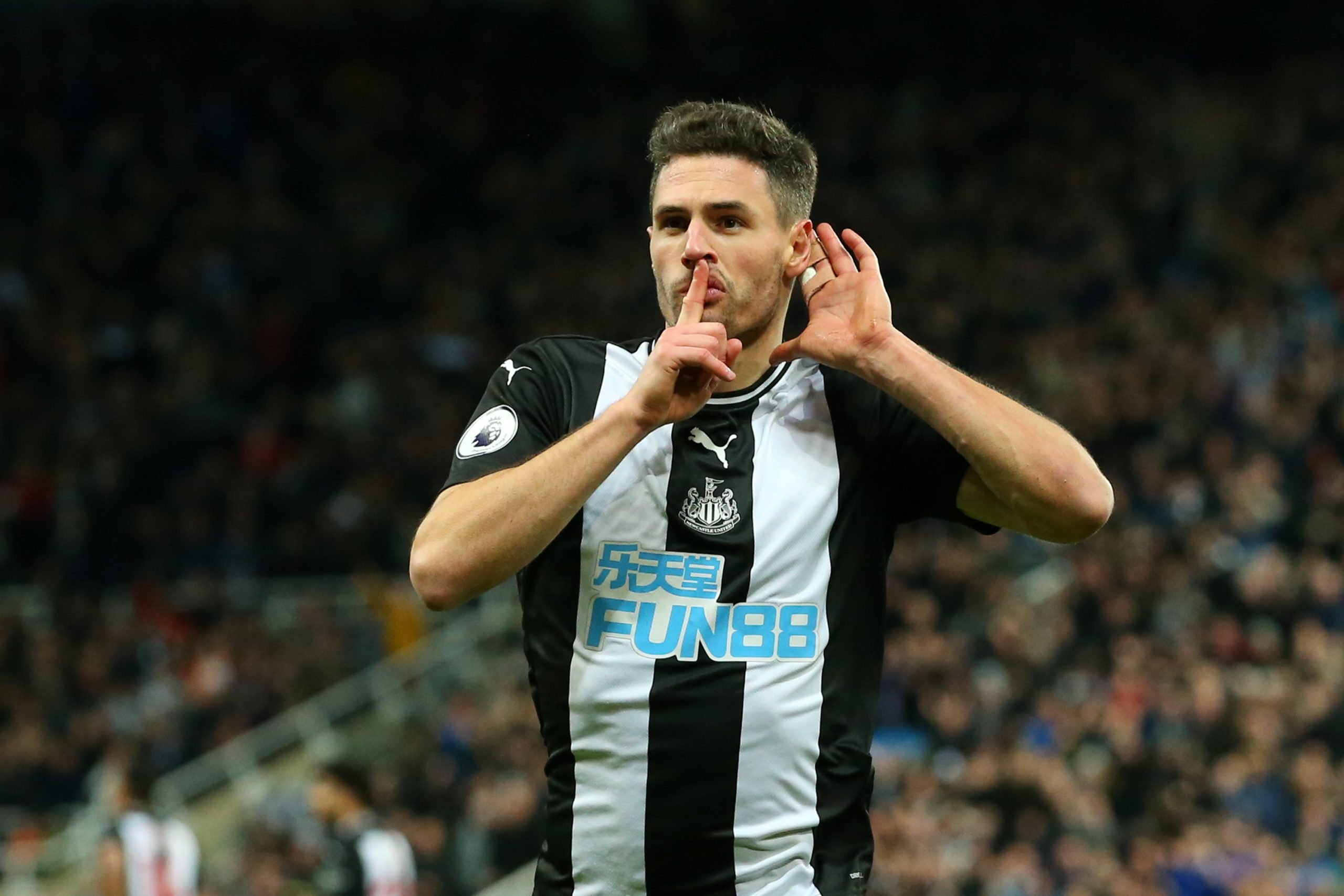 Newcastle United's Schar may turn down contract extension (Schar is seen in the picture)