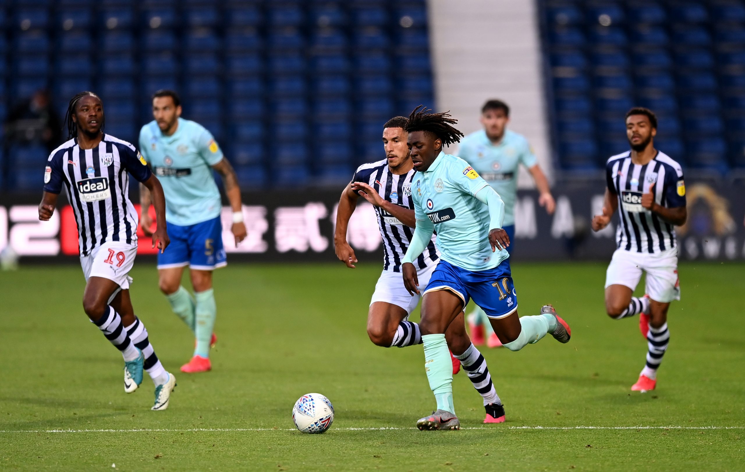 West Ham United facing fierce competition for Eberechi Eze who is in action in the picture