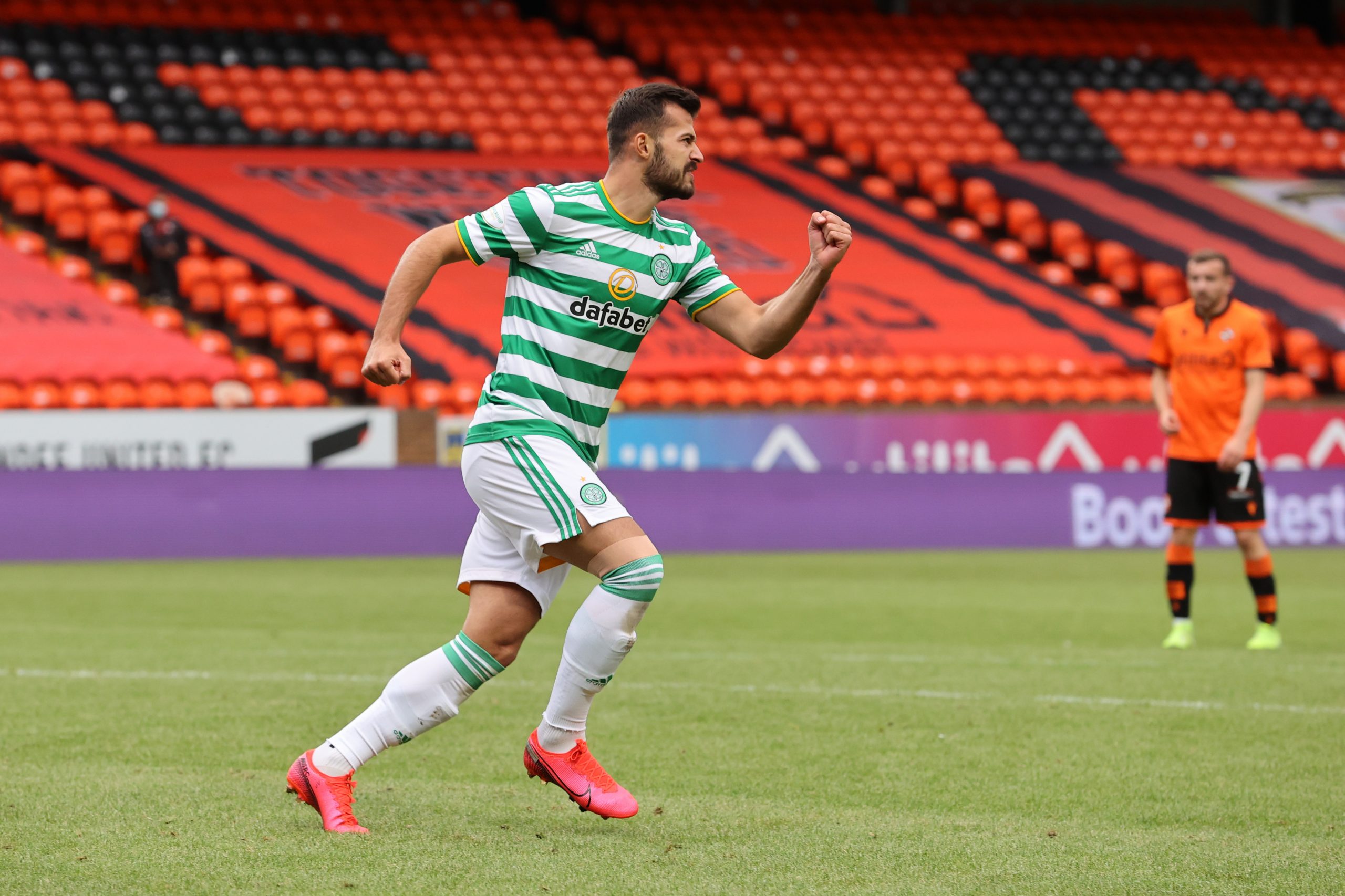 Breaking Down How Celtic’s 3 Permanent Signings Have Fared - Ajeti celebrates