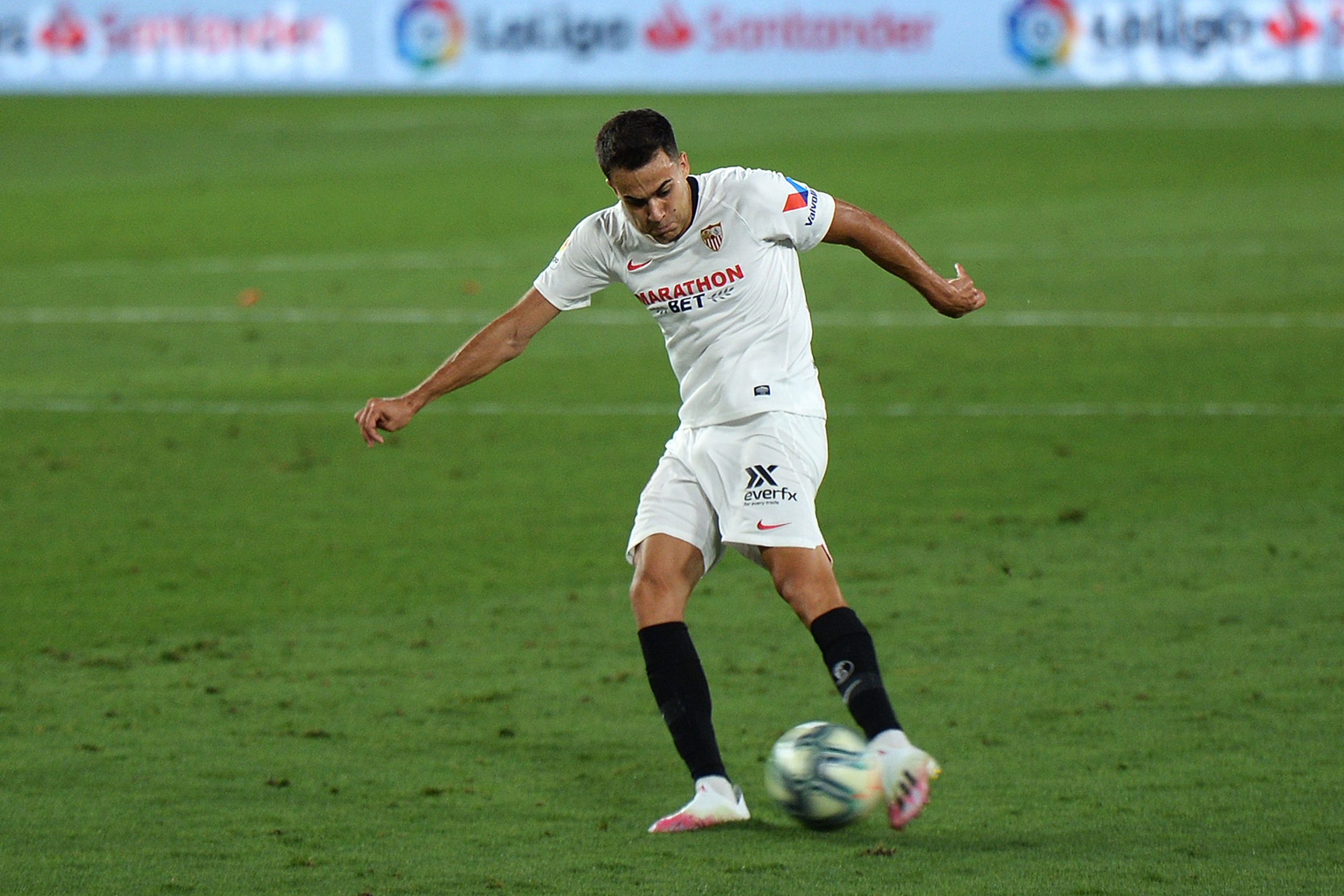 Chelsea Are Interested In Real Madrid’s Sergio Reguilon - Reguilon in action