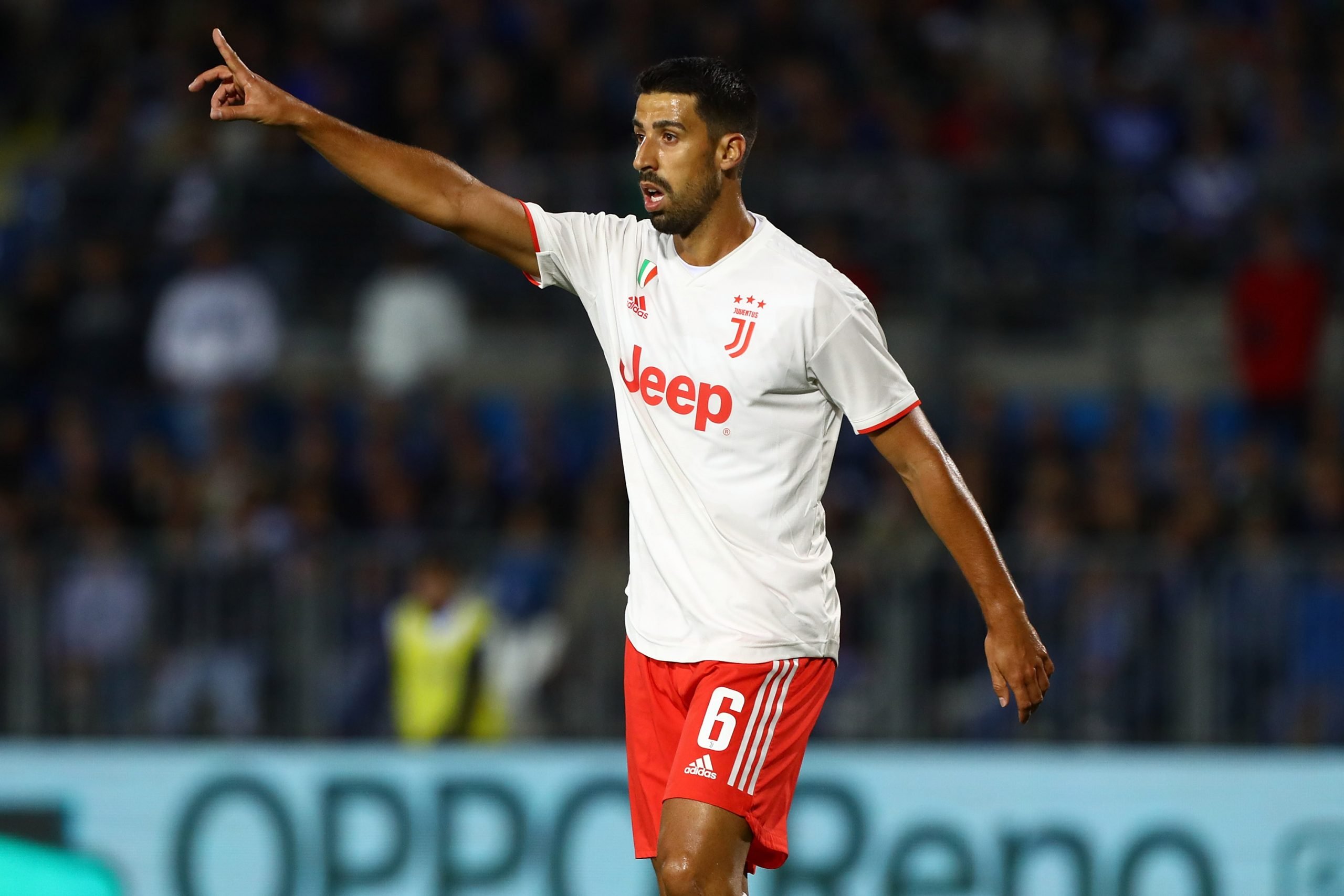 Everton willing to take a chance on Sami Khedira who is seen in the photo