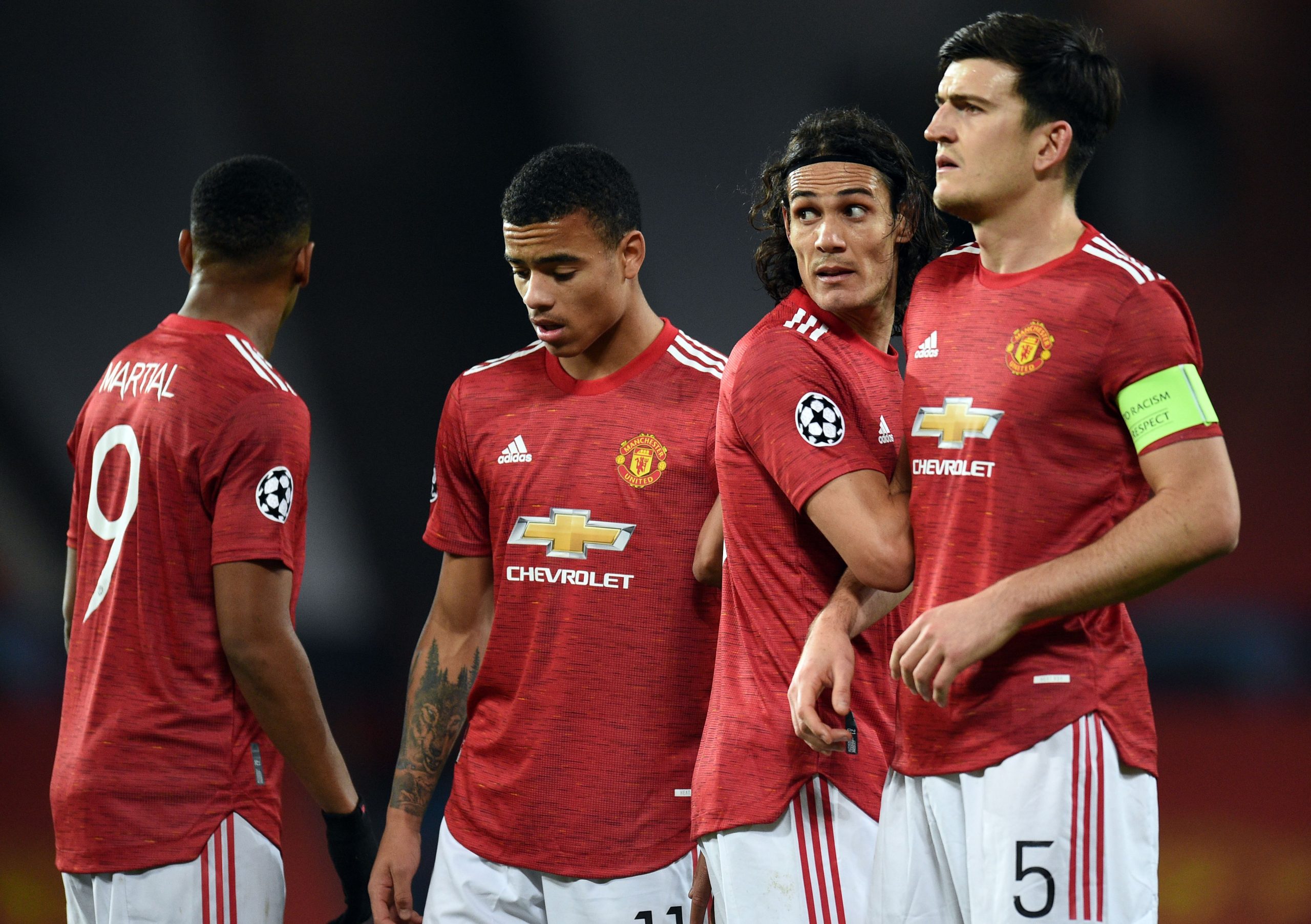 4-2-3-1 Manchester United Predicted Lineup Vs West Ham United (Man United players are seen in the photo)
