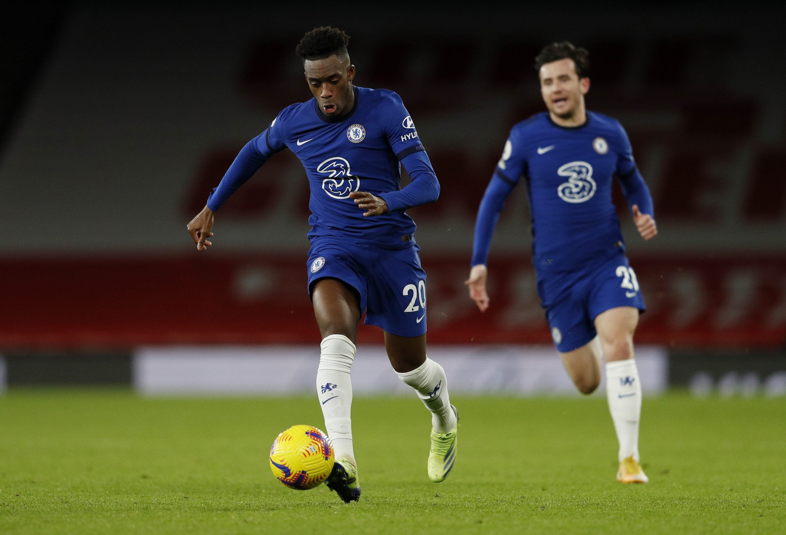 Chelsea players rated in disappointing loss vs Leicester City (Chelsea's Hudson-Odoi is seen in the photo)