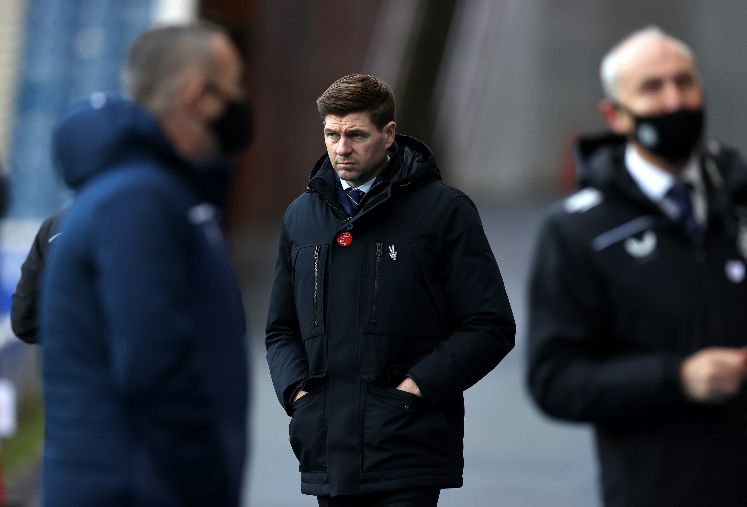 Rangers Vs Hibernian Tactical Preview - Gerrard looks on