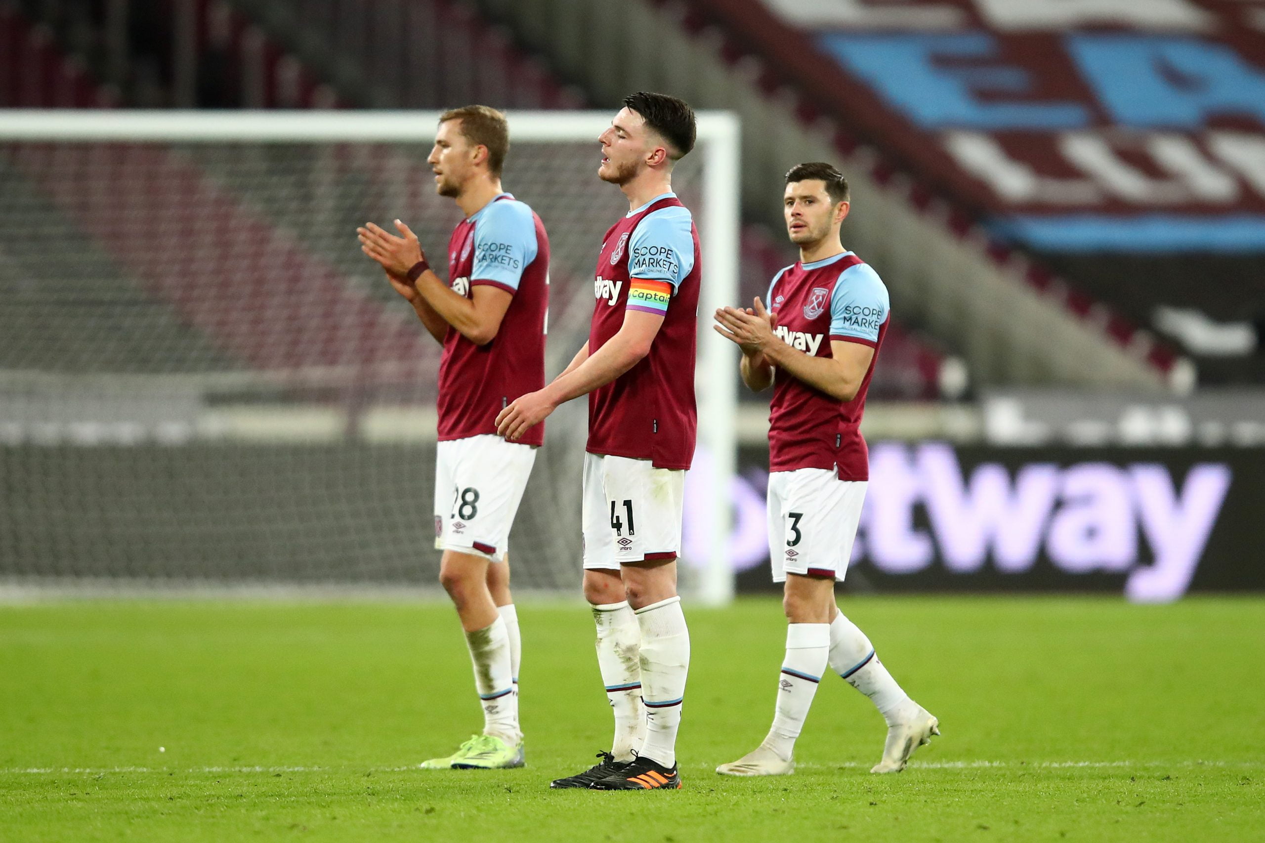 West Ham United player ratings vs Doncaster (West Ham players are seen in the photo)