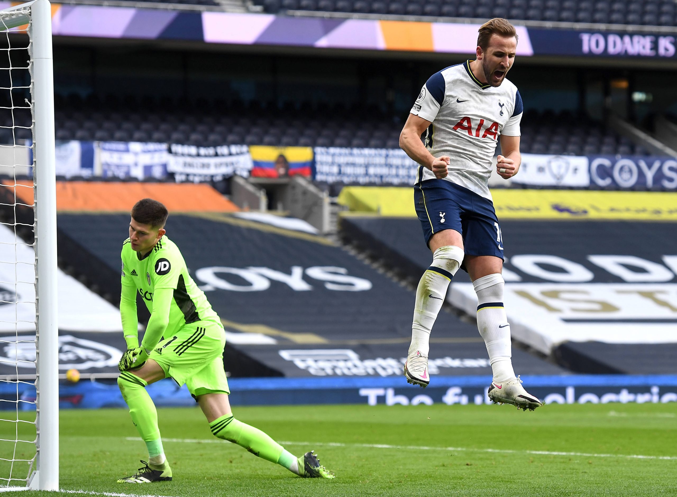 Tottenham Hotspur Players Rated In Win Over Leeds United (Harry Kane can be seen in the picture)